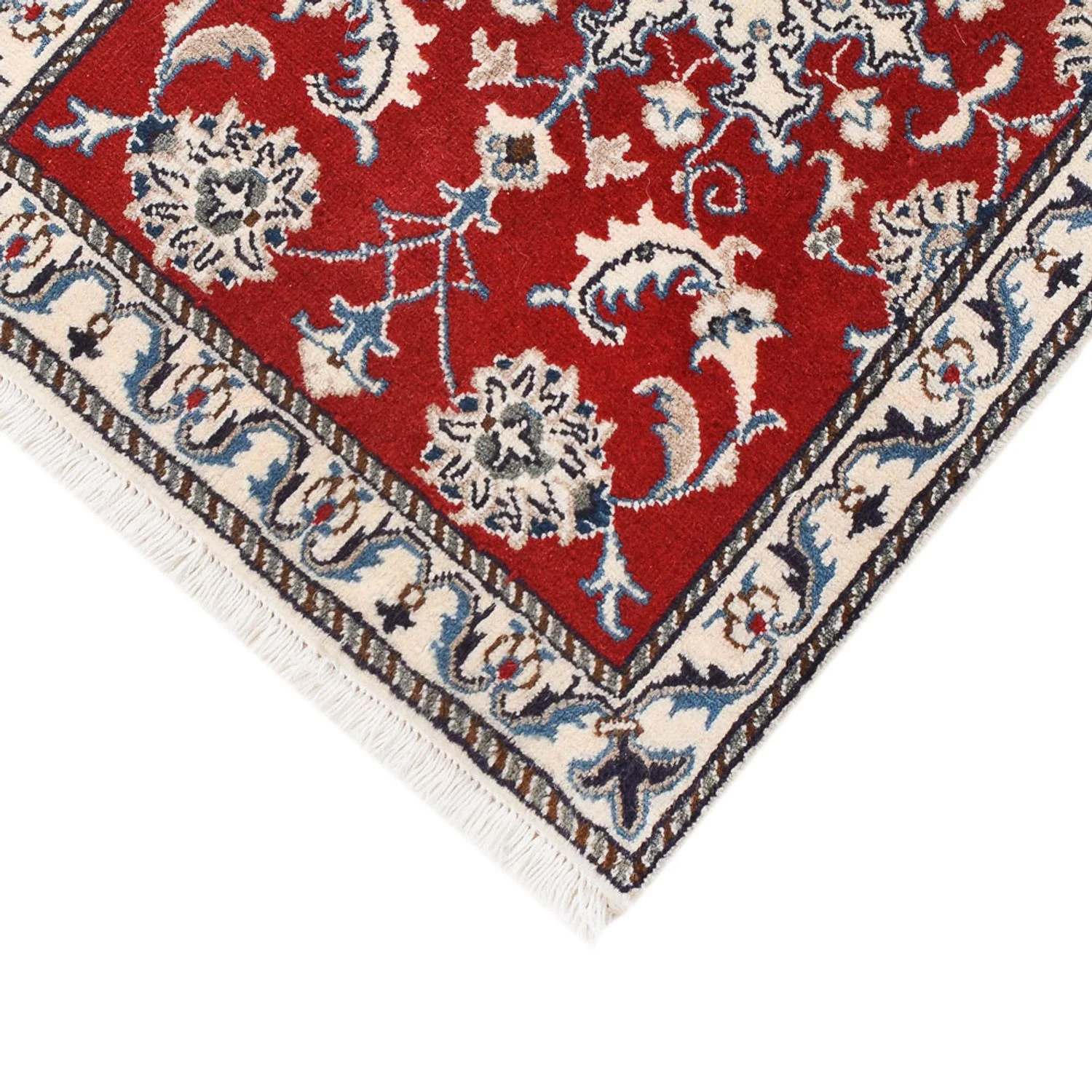 Perserteppich - Nain - 89 x 57 cm - rot - Image 2