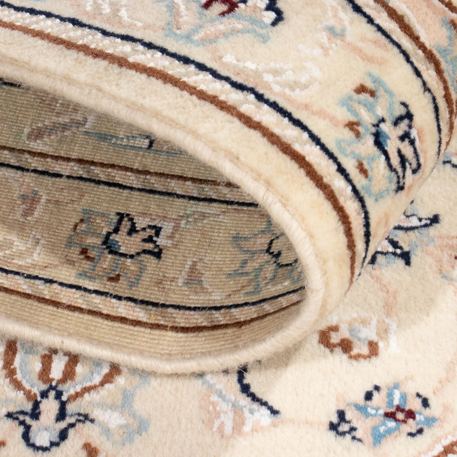 Perserteppich - Nain - 90 x 60 cm - beige - Image 4