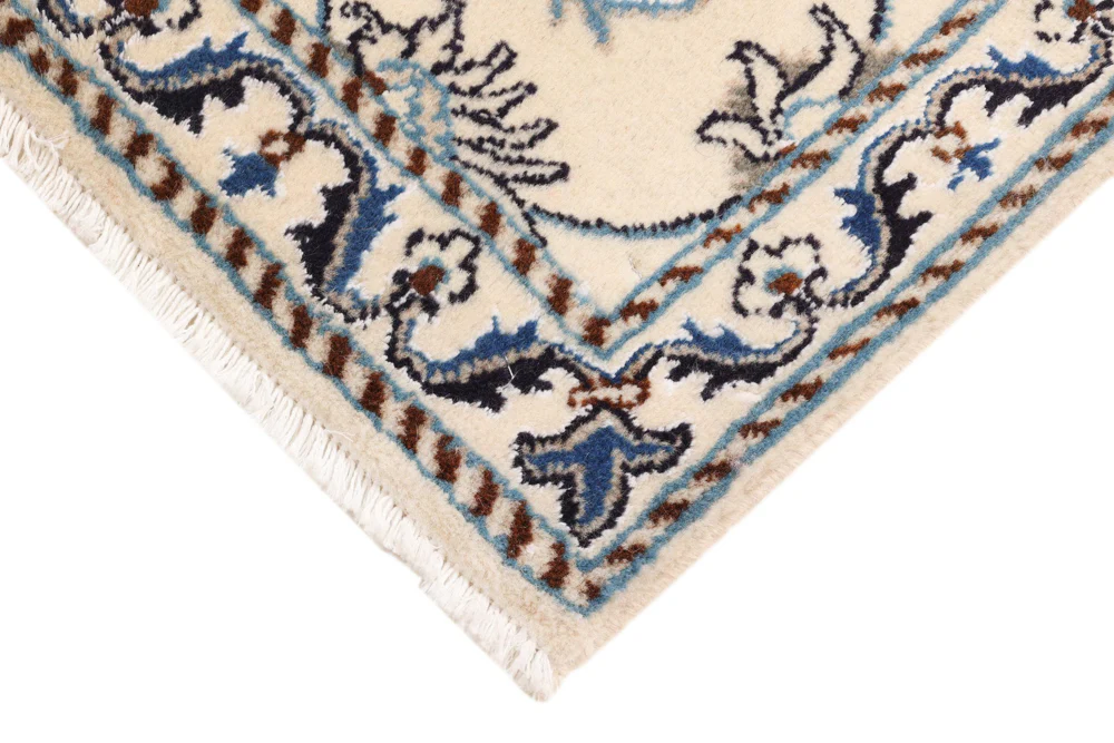 Perserteppich - Nain - 90 x 60 cm - creme - Image 5