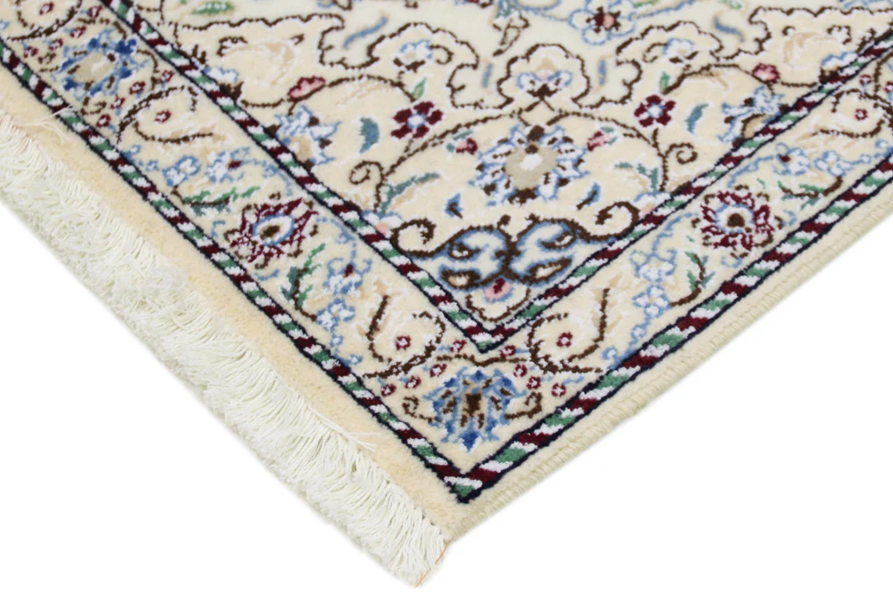 Perserteppich - Nain - 90 x 60 cm - creme - Image 5
