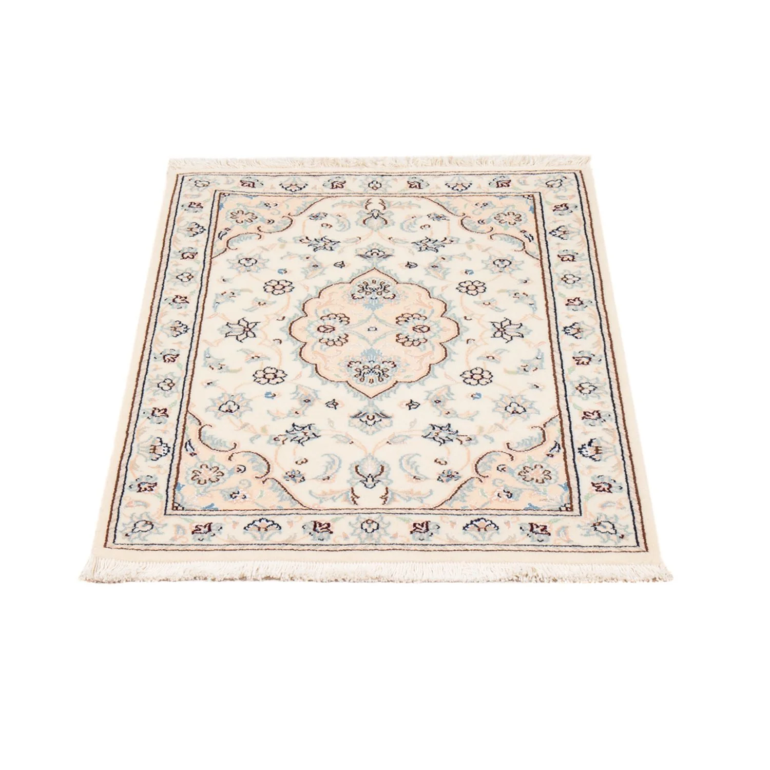 Perserteppich - Nain - 91 x 60 cm - beige - Image 5