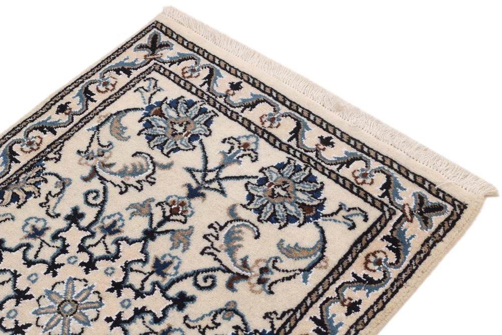 Perserteppich - Nain - 92 x 61 cm - creme - Image 4