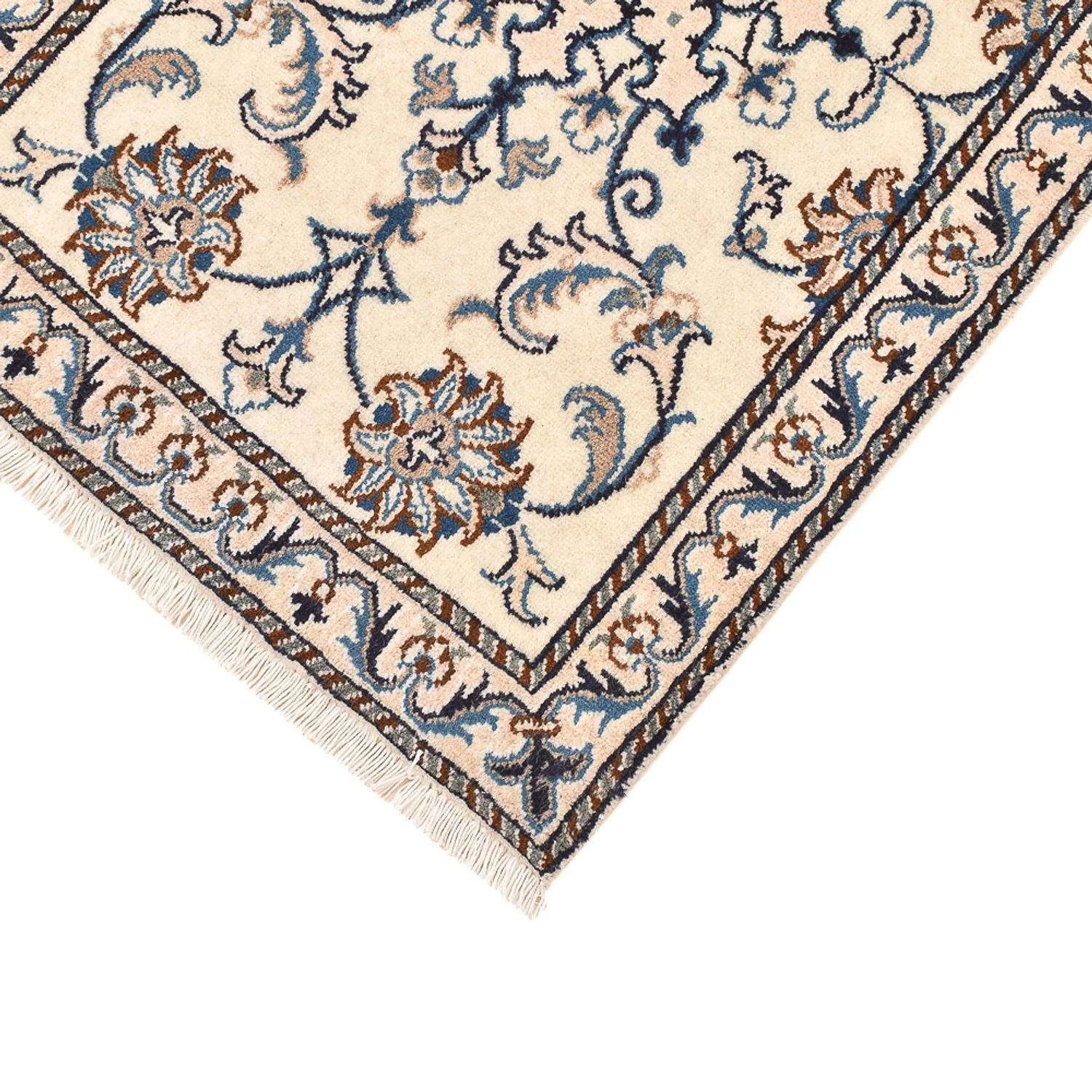Perserteppich - Nain - 95 x 60 cm - beige - Image 2