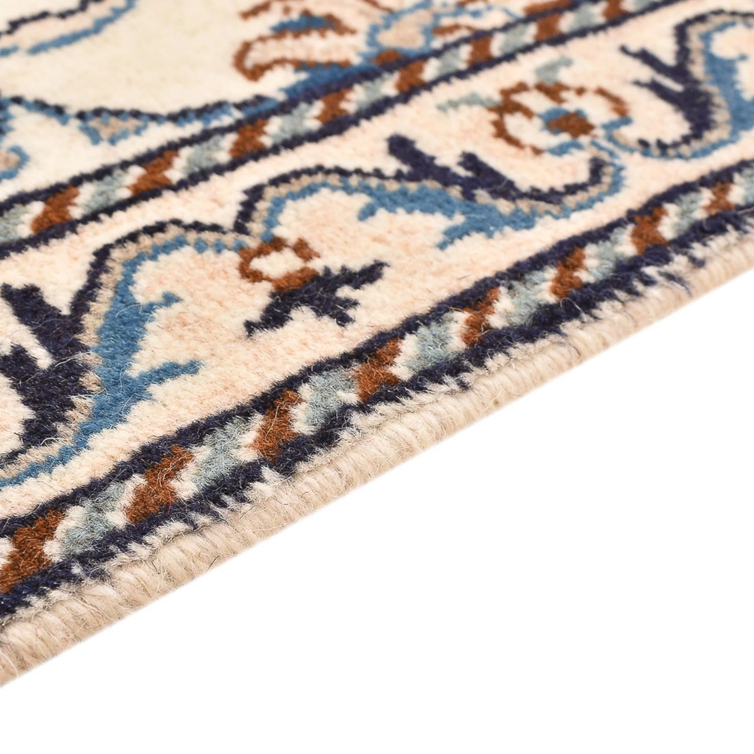 Perserteppich - Nain - 95 x 60 cm - beige - Image 3