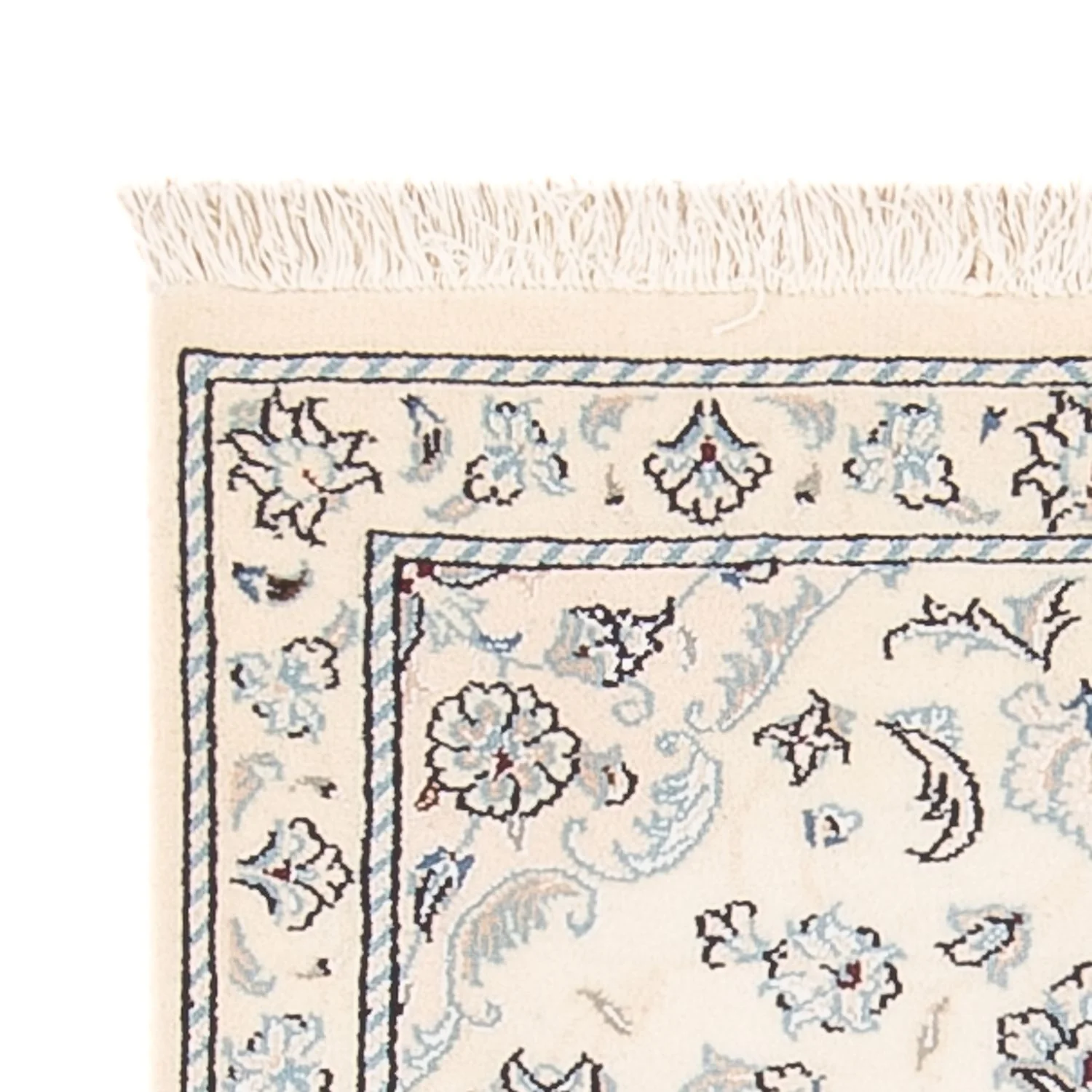 Perserteppich - Nain - 96 x 61 cm - creme - Image 3