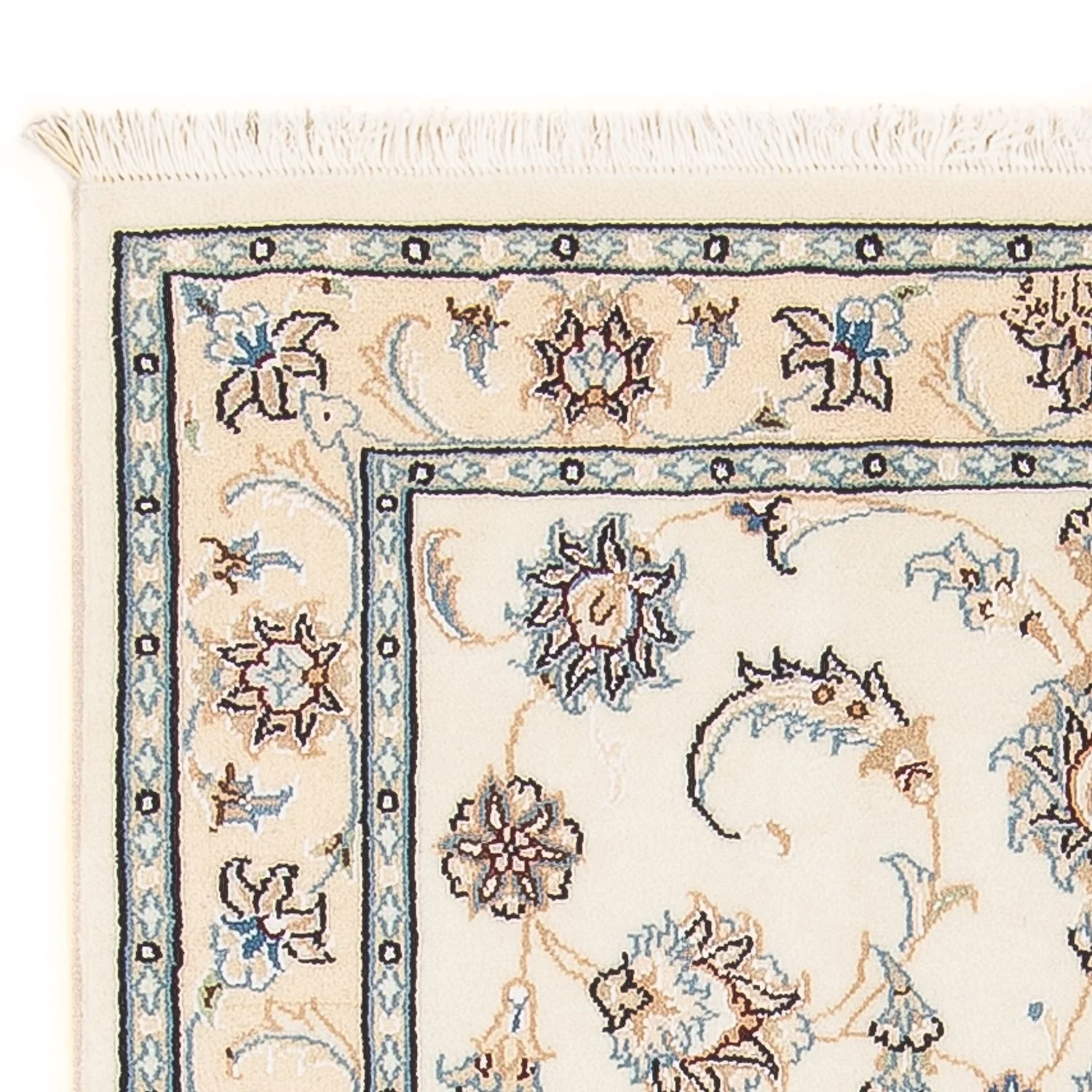 Perserteppich - Nain - Premium - 132 x 81 cm - creme - Image 3