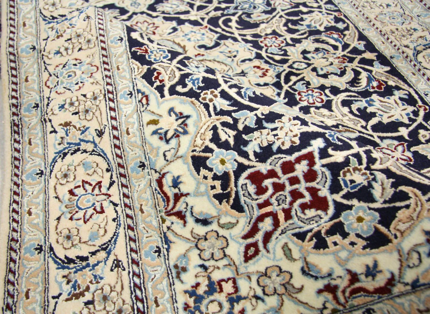 Perserteppich - Nain - Premium 152 x 106 cm Teppichbrücke - Image 3
