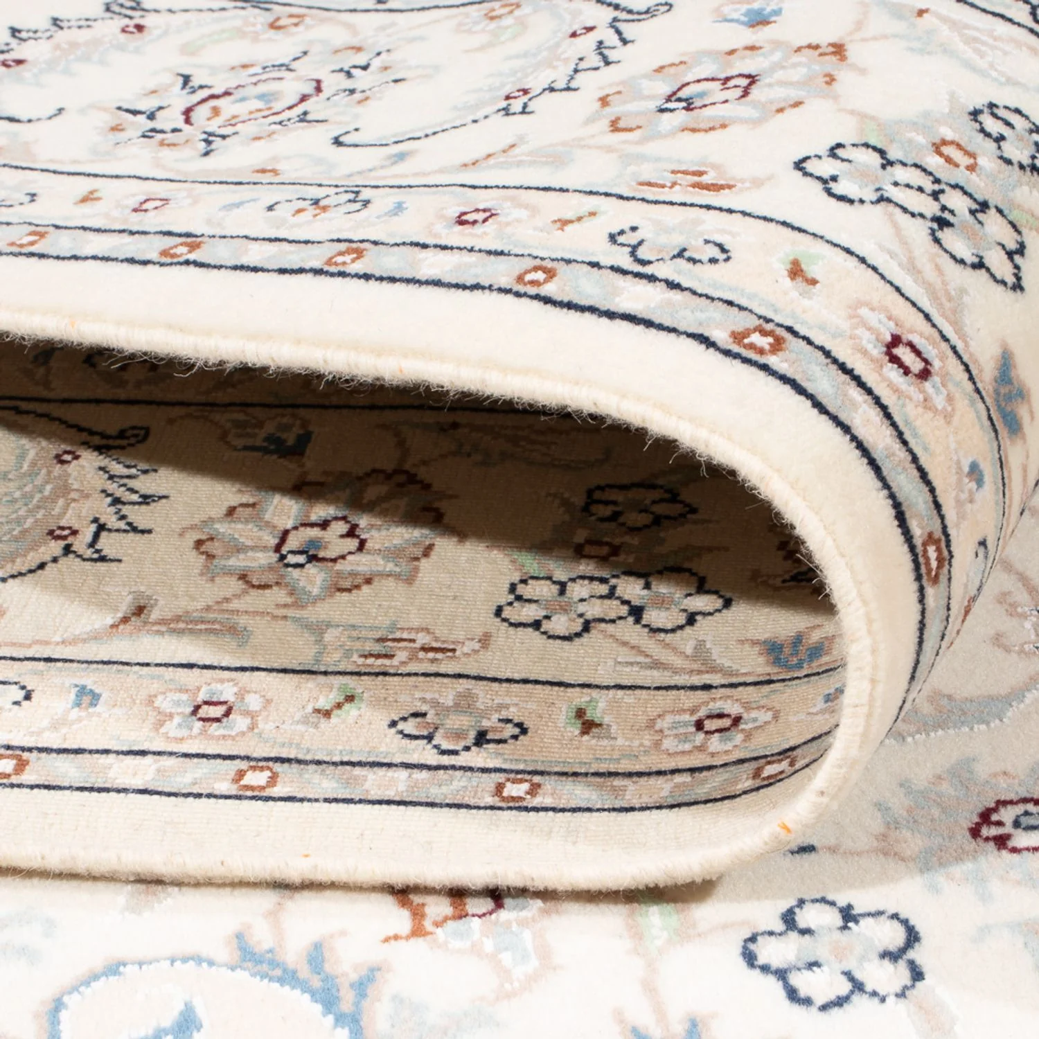 Perserteppich - Nain - Premium - 204 x 150 cm - creme - Image 4