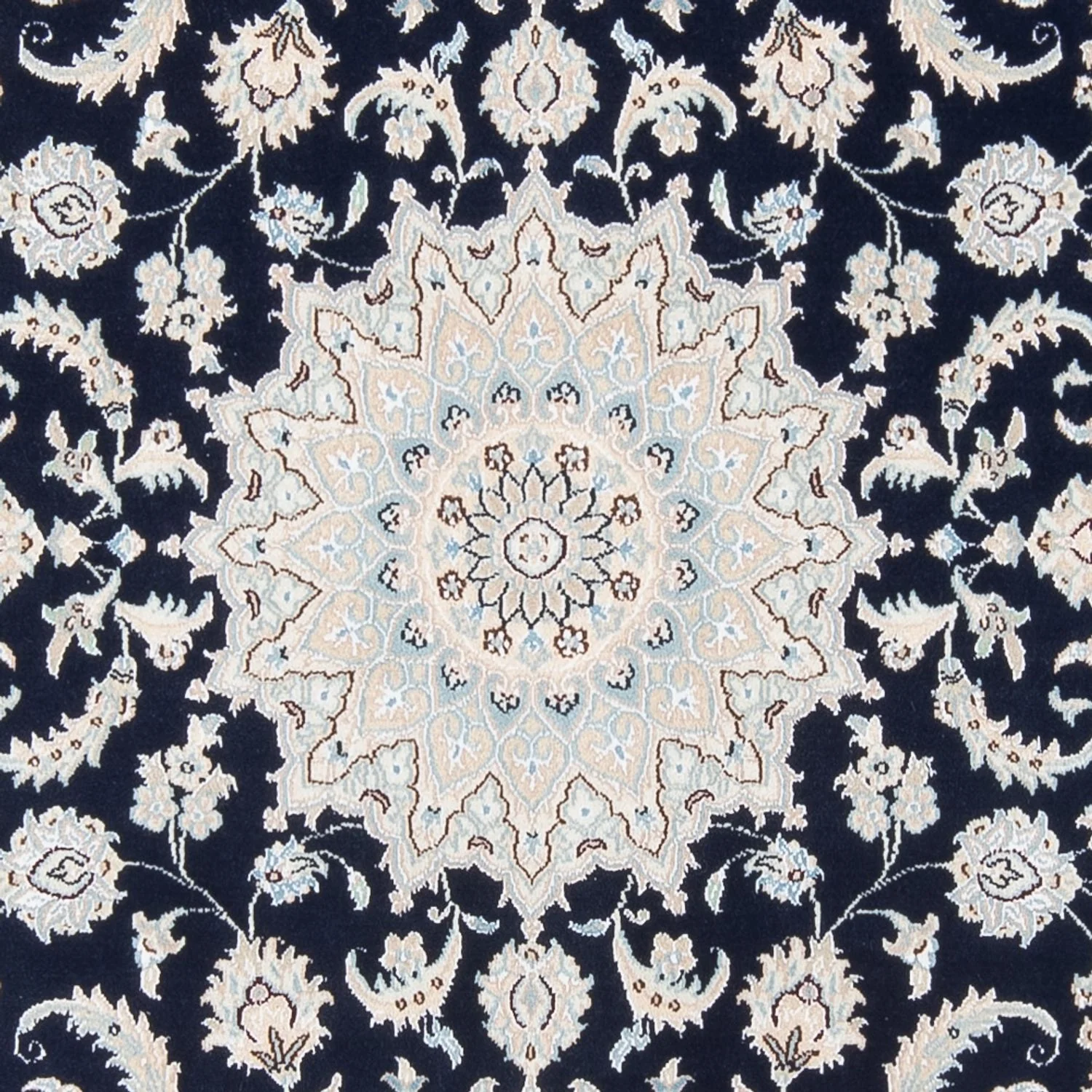 Perserteppich - Nain - Premium - 205 x 148 cm - dunkelblau - Image 2
