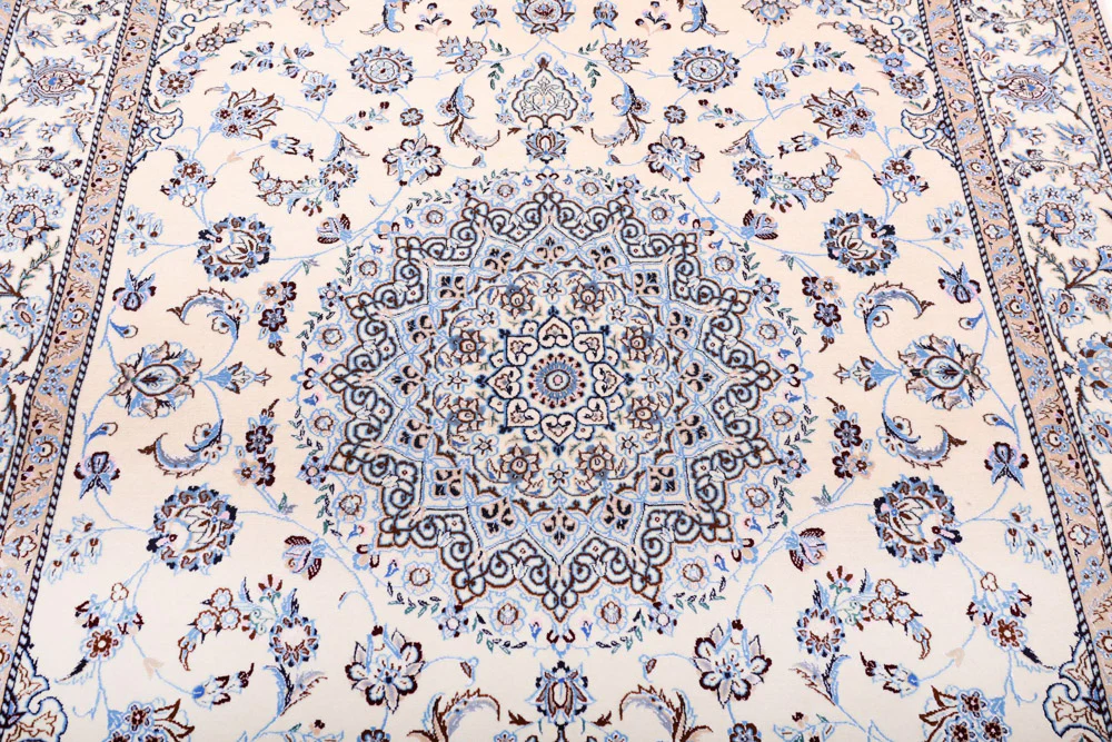 Perserteppich - Nain - Premium - 235 x 147 cm - creme - Image 7