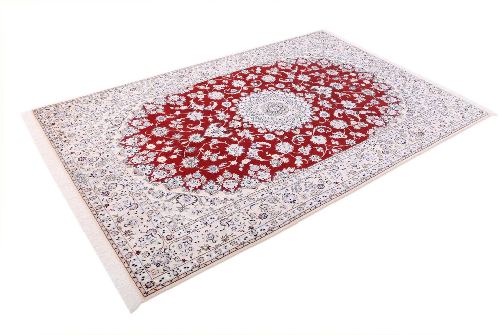 Perserteppich - Nain - Premium - 241 x 156 cm - rot - Image 2