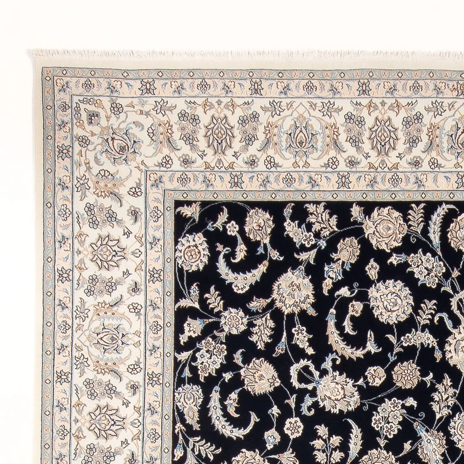 Perserteppich - Nain - Premium - 305 x 248 cm - dunkelblau - Image 3