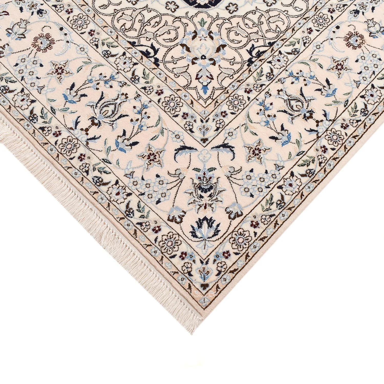 Perserteppich - Nain - Premium quadratisch - 181 x 178 cm - dunkelblau - Image 2