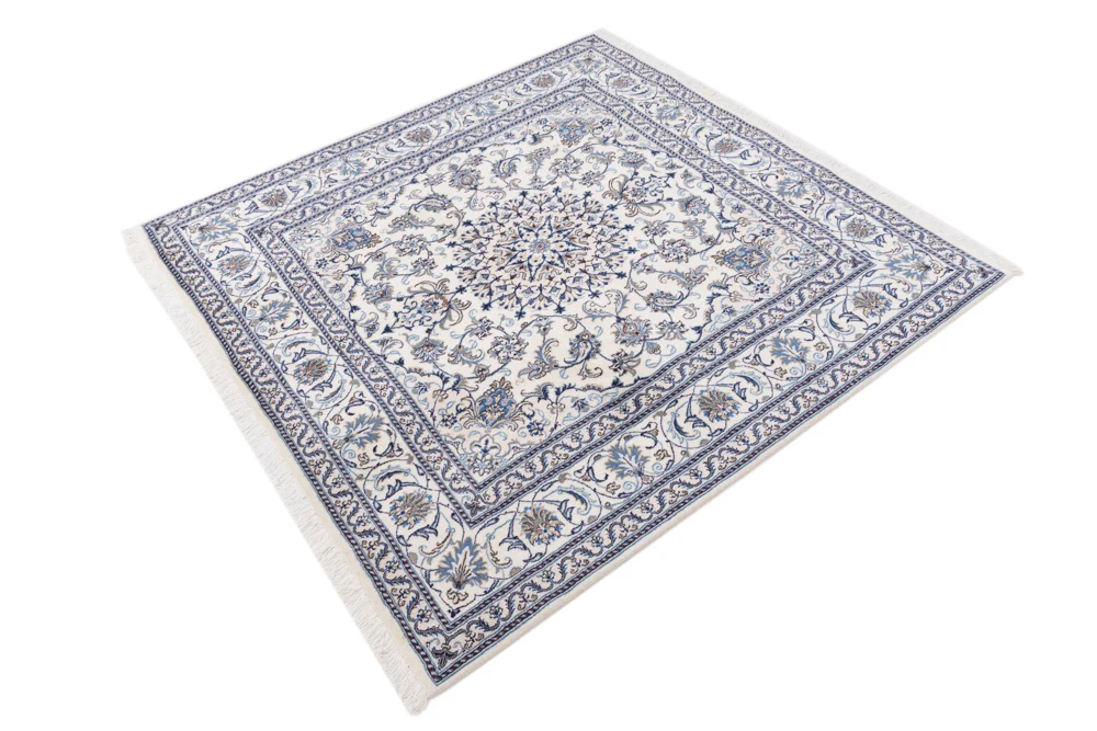 Perserteppich - Nain quadratisch - 197 x 197 cm - creme - Image 2