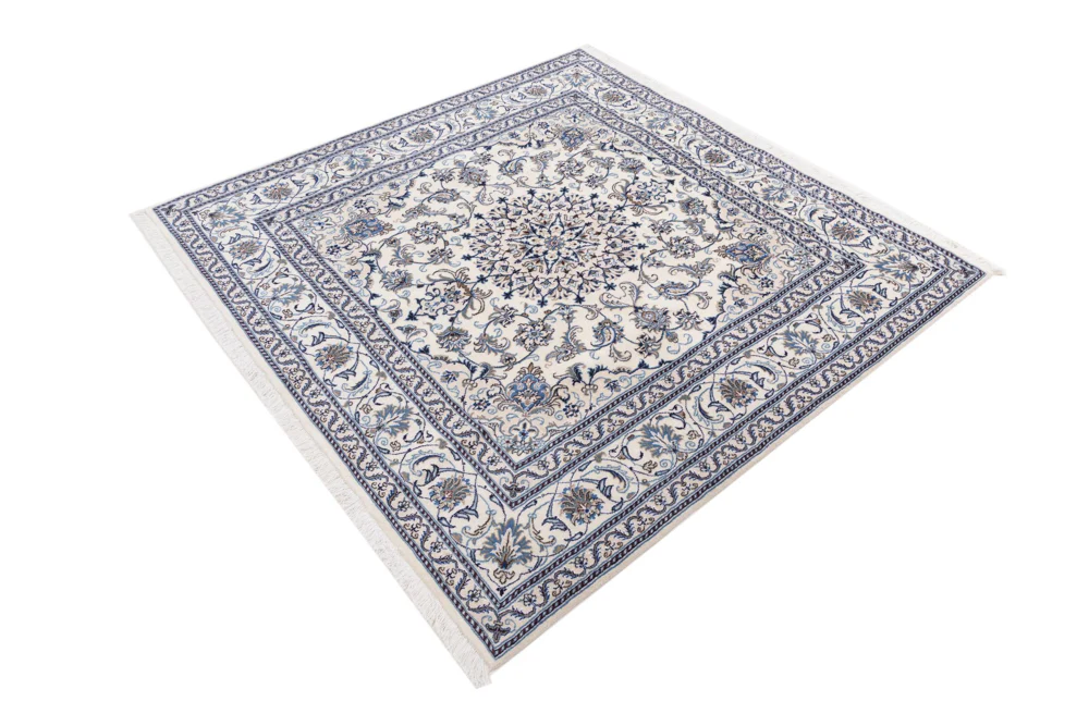 Perserteppich - Nain quadratisch - 197 x 197 cm - creme - Image 3