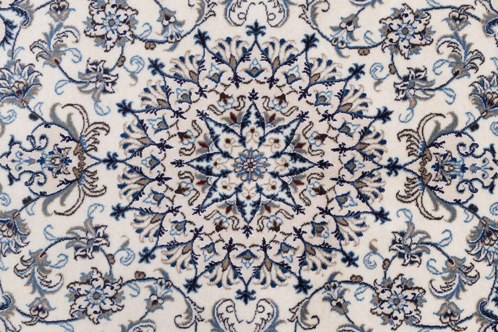 Perserteppich - Nain quadratisch - 197 x 197 cm - creme - Image 8