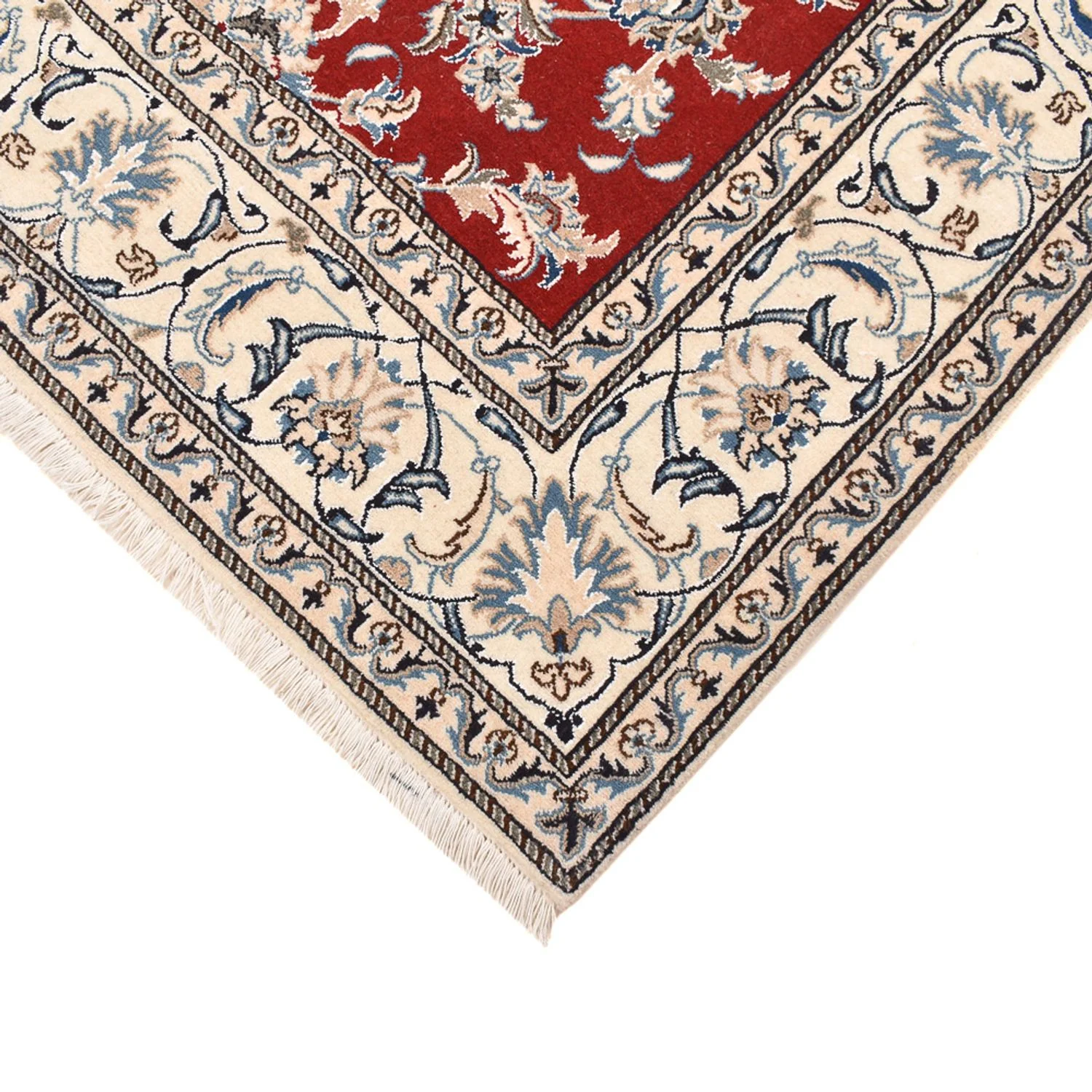 Perserteppich - Nain quadratisch  - 203 x 193 cm - rot - Image 2