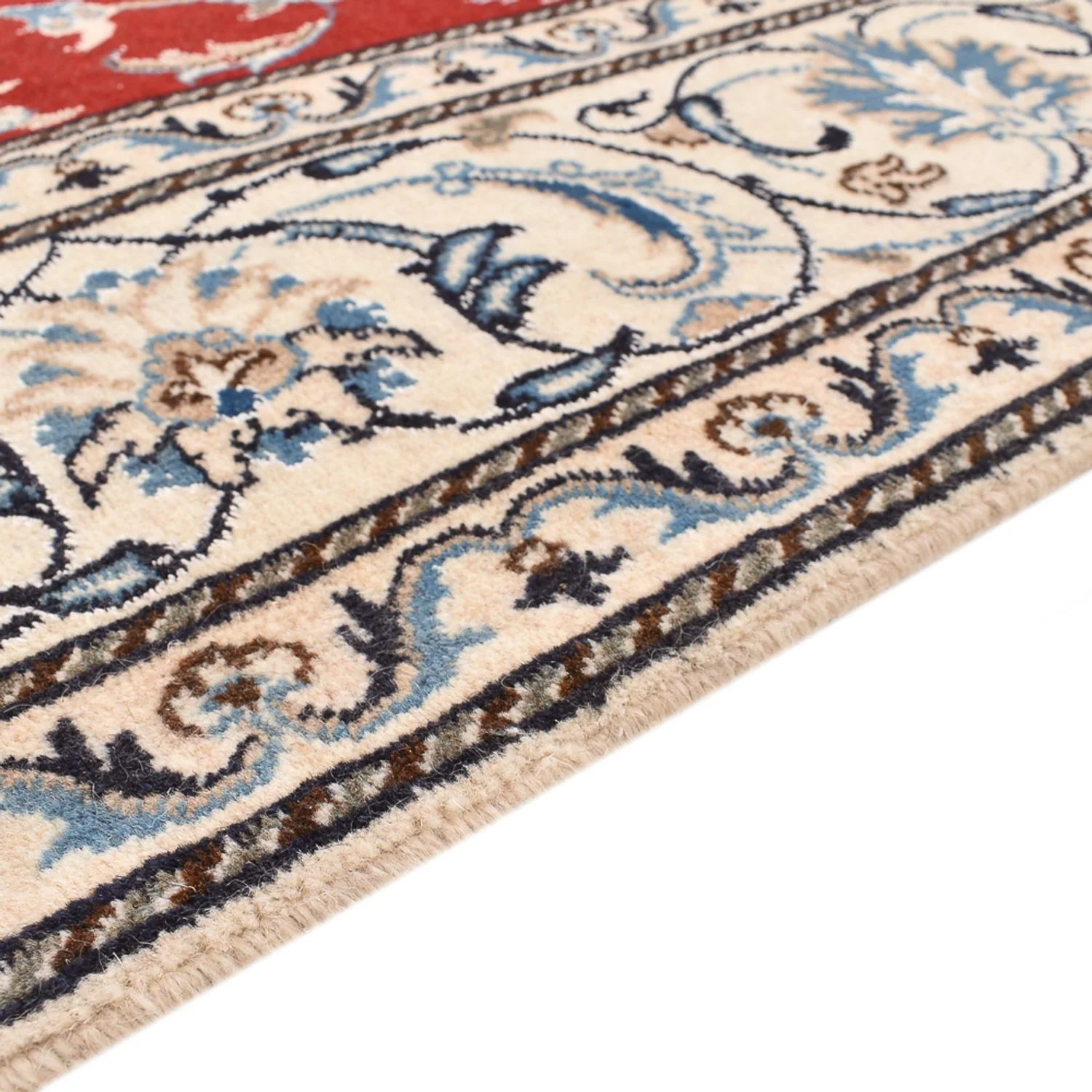 Perserteppich - Nain quadratisch  - 203 x 193 cm - rot - Image 3