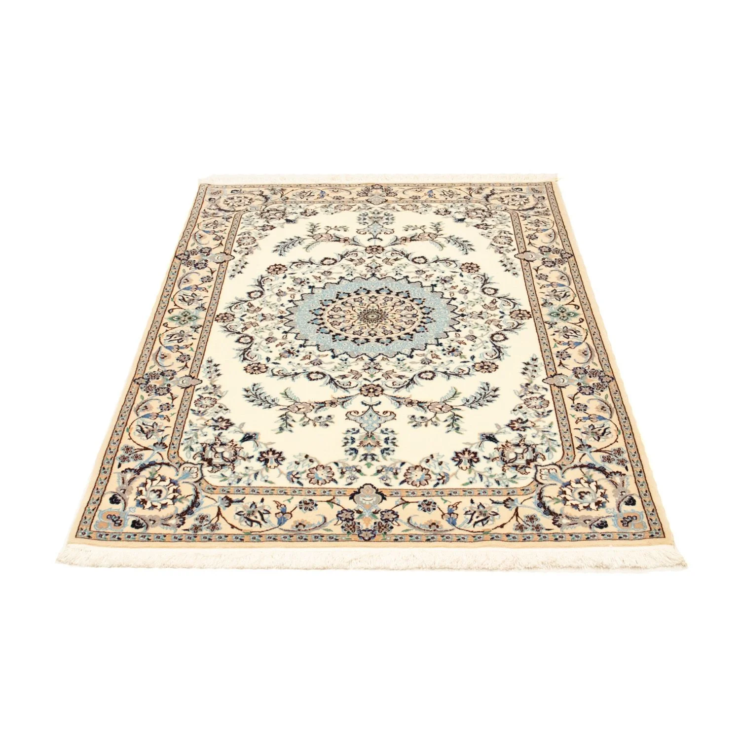 Perserteppich - Nain - Royal 146 x 98 cm - beige - Image 5