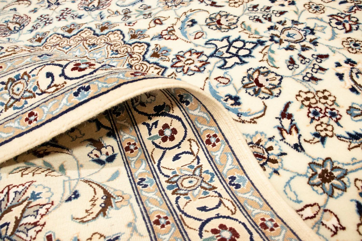 Perserteppich - Nain - Royal 150 x 102 cm - beige - Image 4