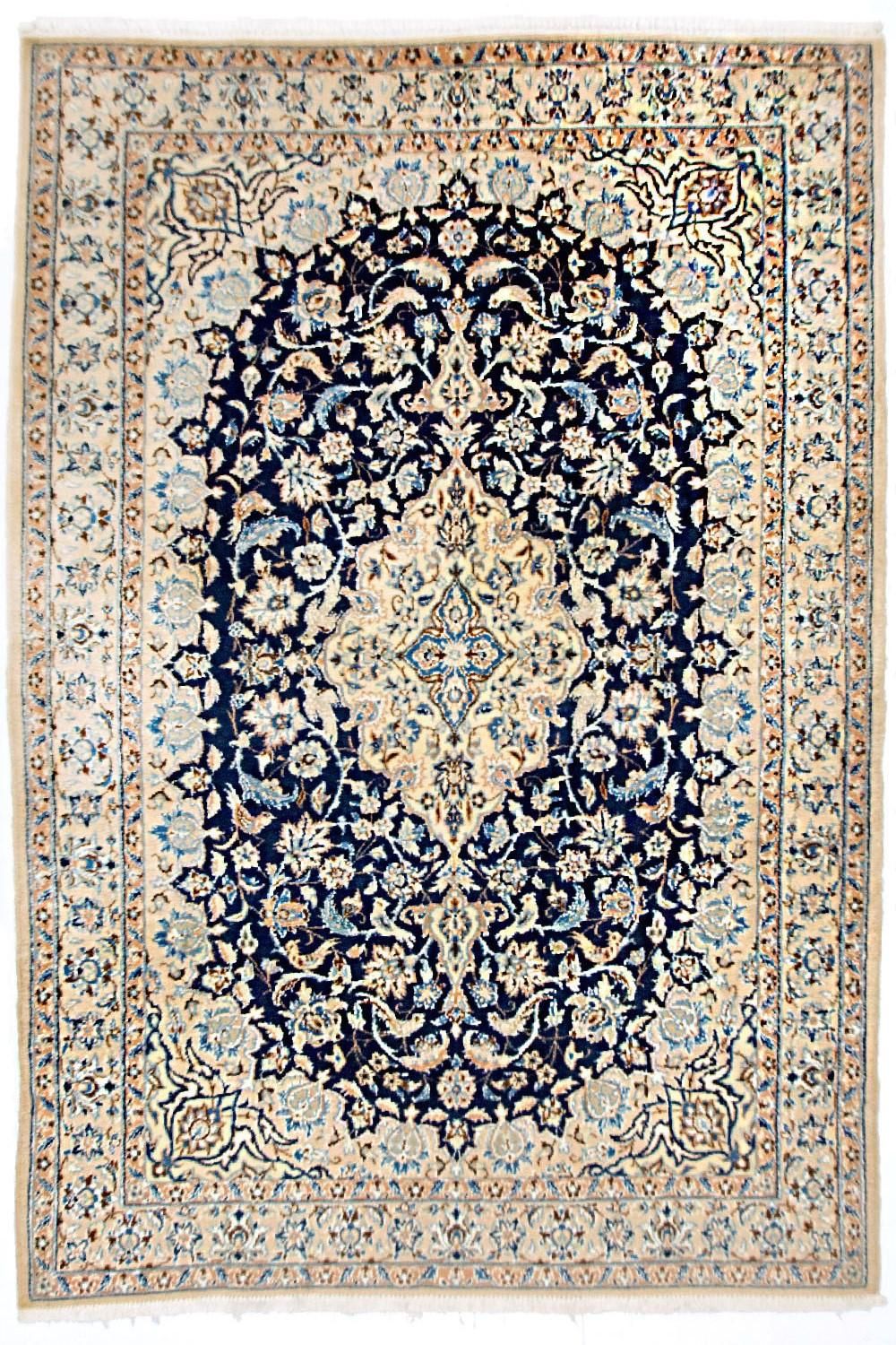 Perserteppich - Nain - Royal 180 x 116 cm TeppichbrĂĽcke