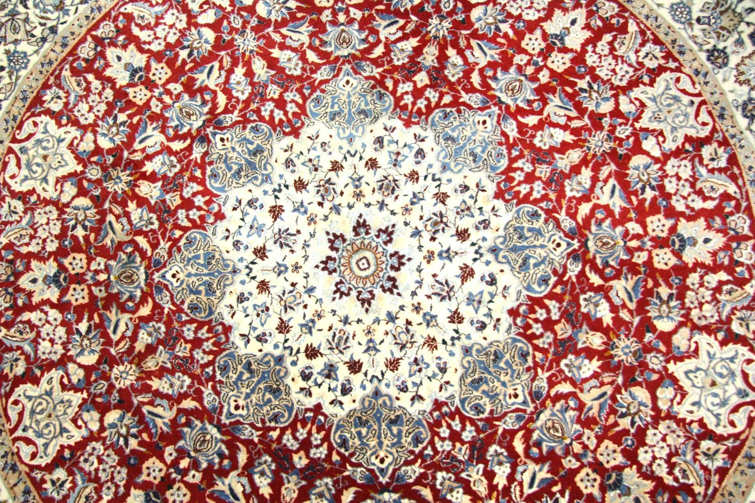 Perserteppich - Nain - Royal 191 x 191 cm Runder Teppich - Image 2