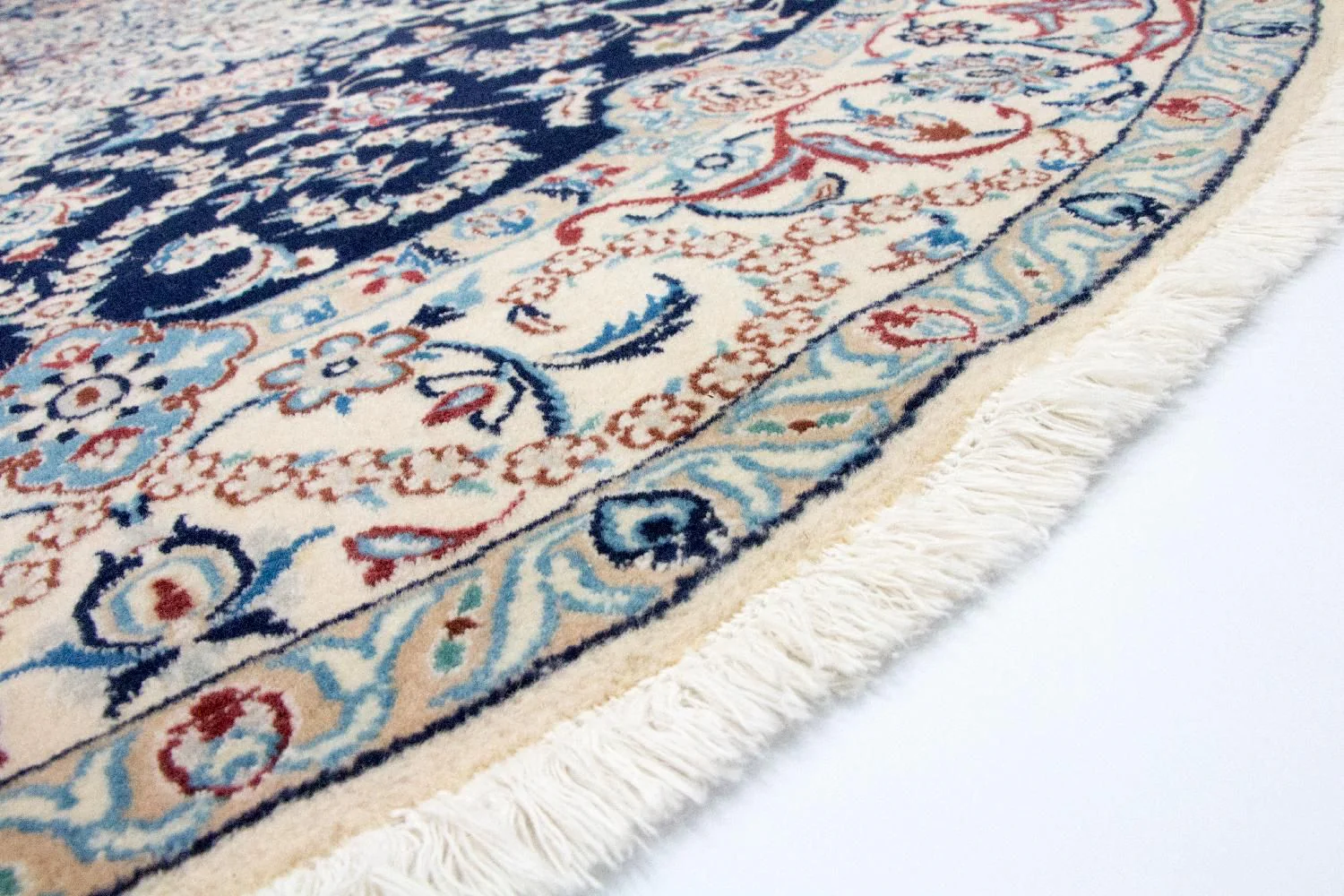Perserteppich - Nain - Royal 210 x 210 cm Runder Teppich - Image 6