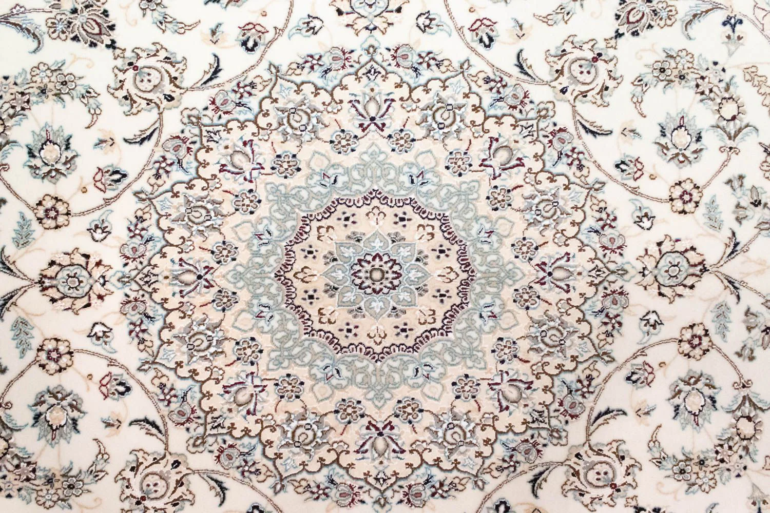 Perserteppich - Nain - Royal 255 x 242 cm - beige - Image 2