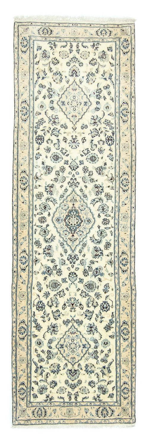 Perserteppich - Nain - Royal 285 x 87 cm - naturweiß