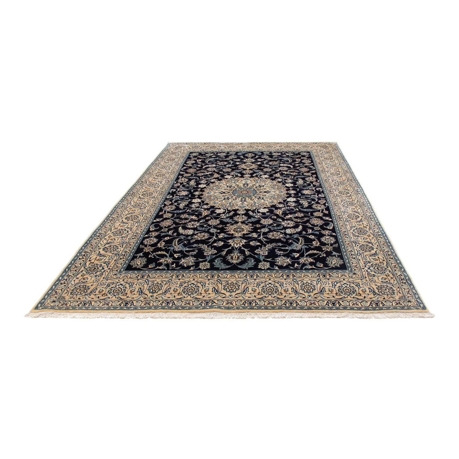 Perserteppich - Nain - Royal 286 x 198 cm - schwarz - Image 5