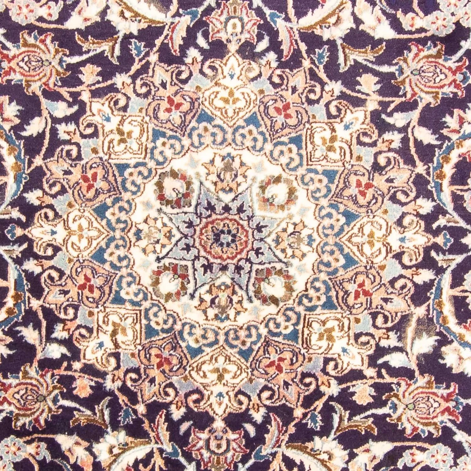 Perserteppich - Nain - Royal 292 x 197 cm - dunkelblau - Image 2