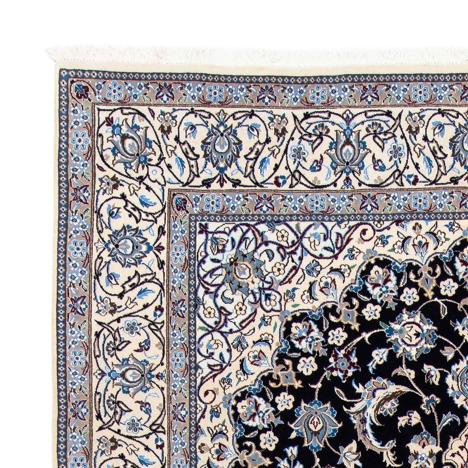 Perserteppich - Nain - Royal 292 x 200 cm - schwarz - Image 3