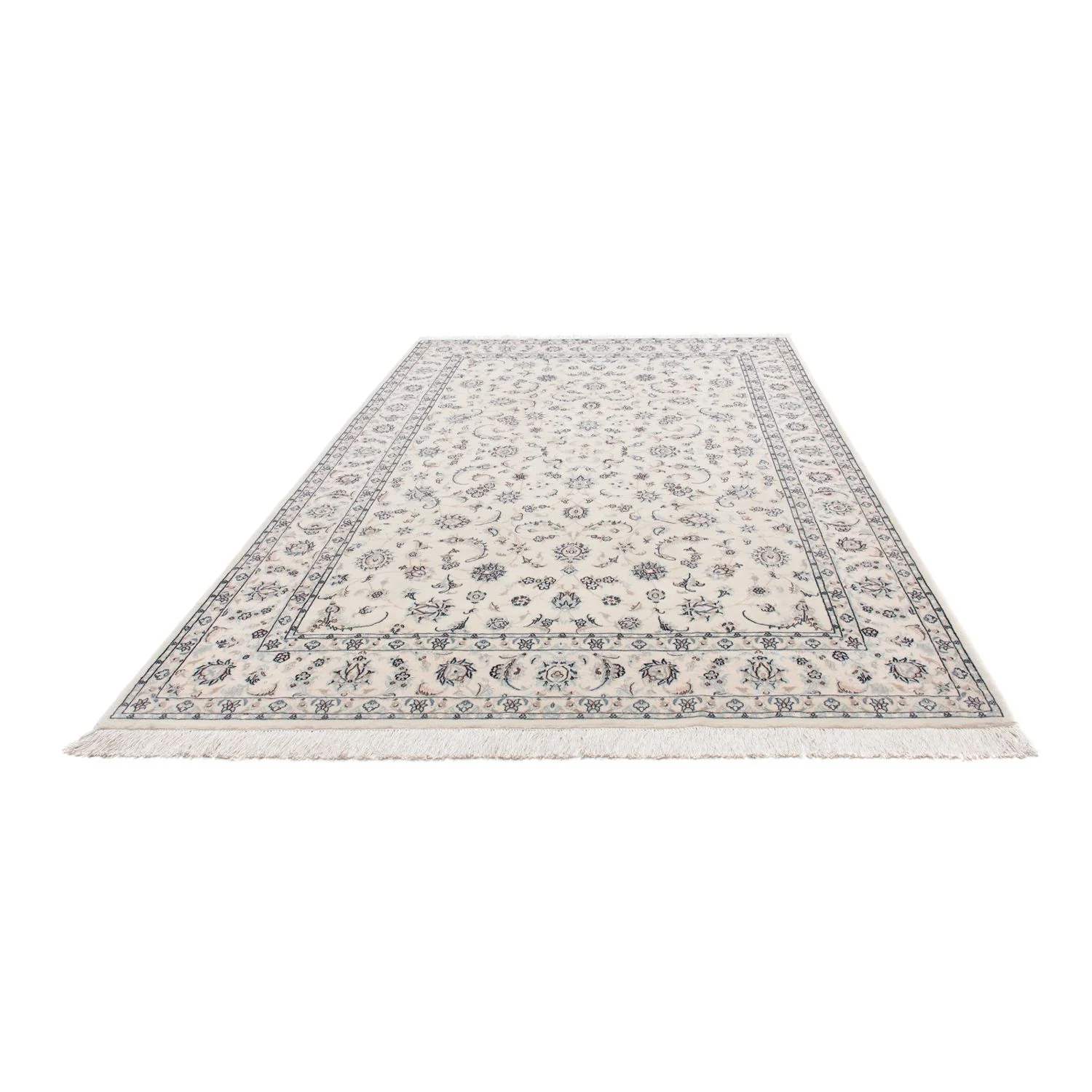 Perserteppich - Nain - Royal 298 x 199 cm - silber - Image 5