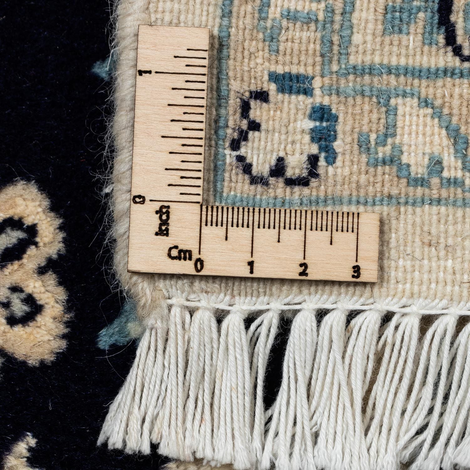 Perserteppich - Nain - Royal 298 x 252 cm - schwarz - Image 6
