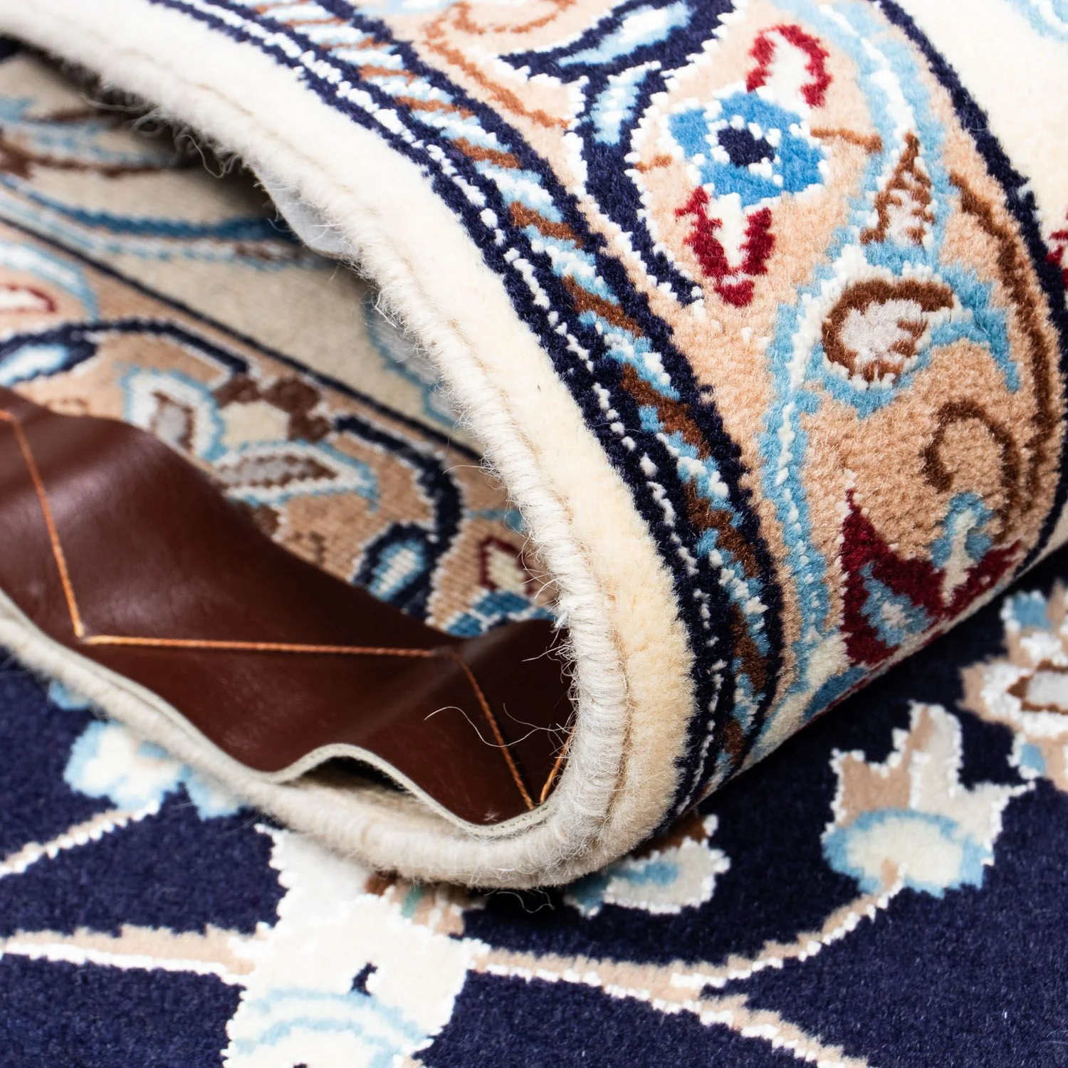 Perserteppich - Nain - Royal 300 x 202 cm - schwarz - Image 4