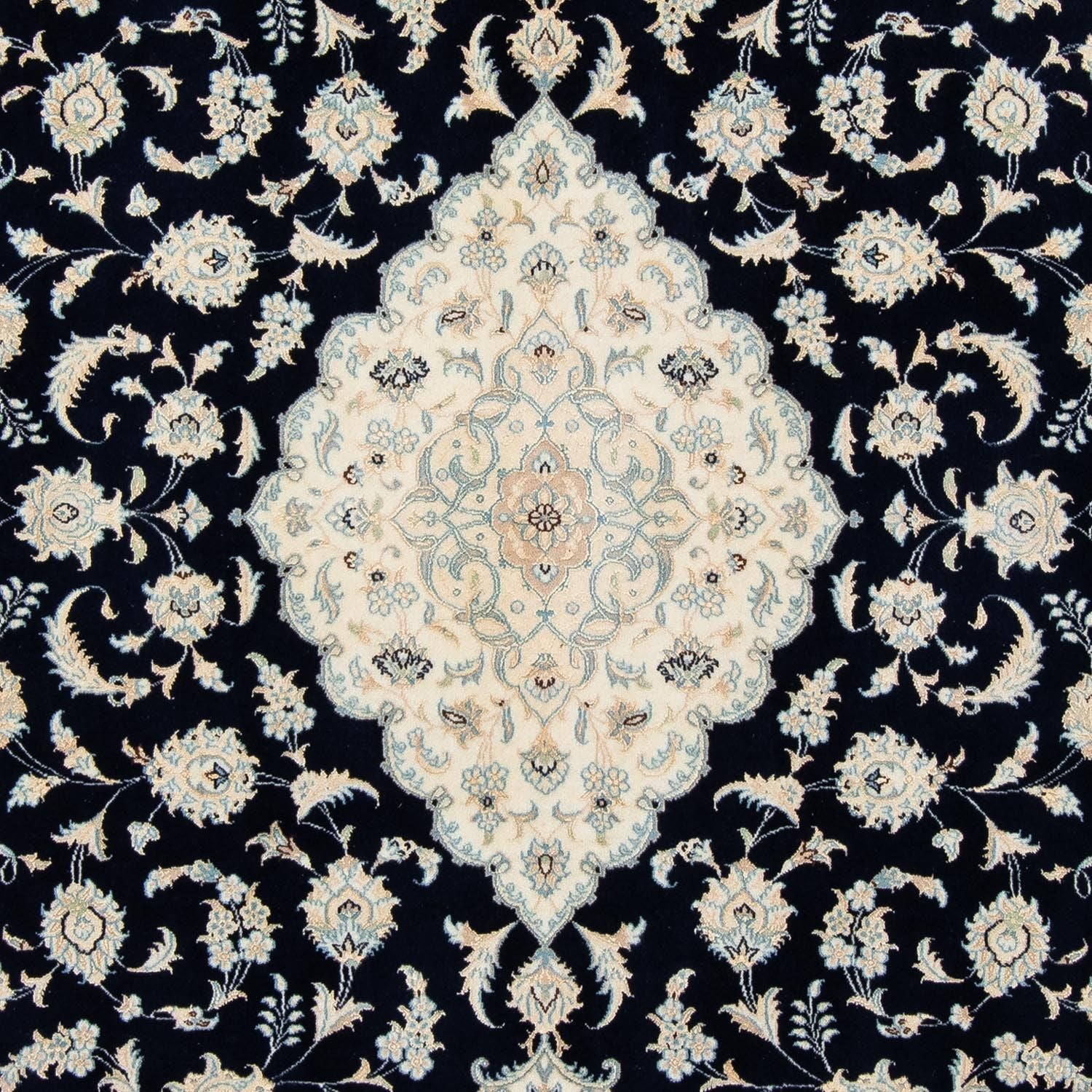 Perserteppich - Nain - Royal 300 x 204 cm - schwarz - Image 2