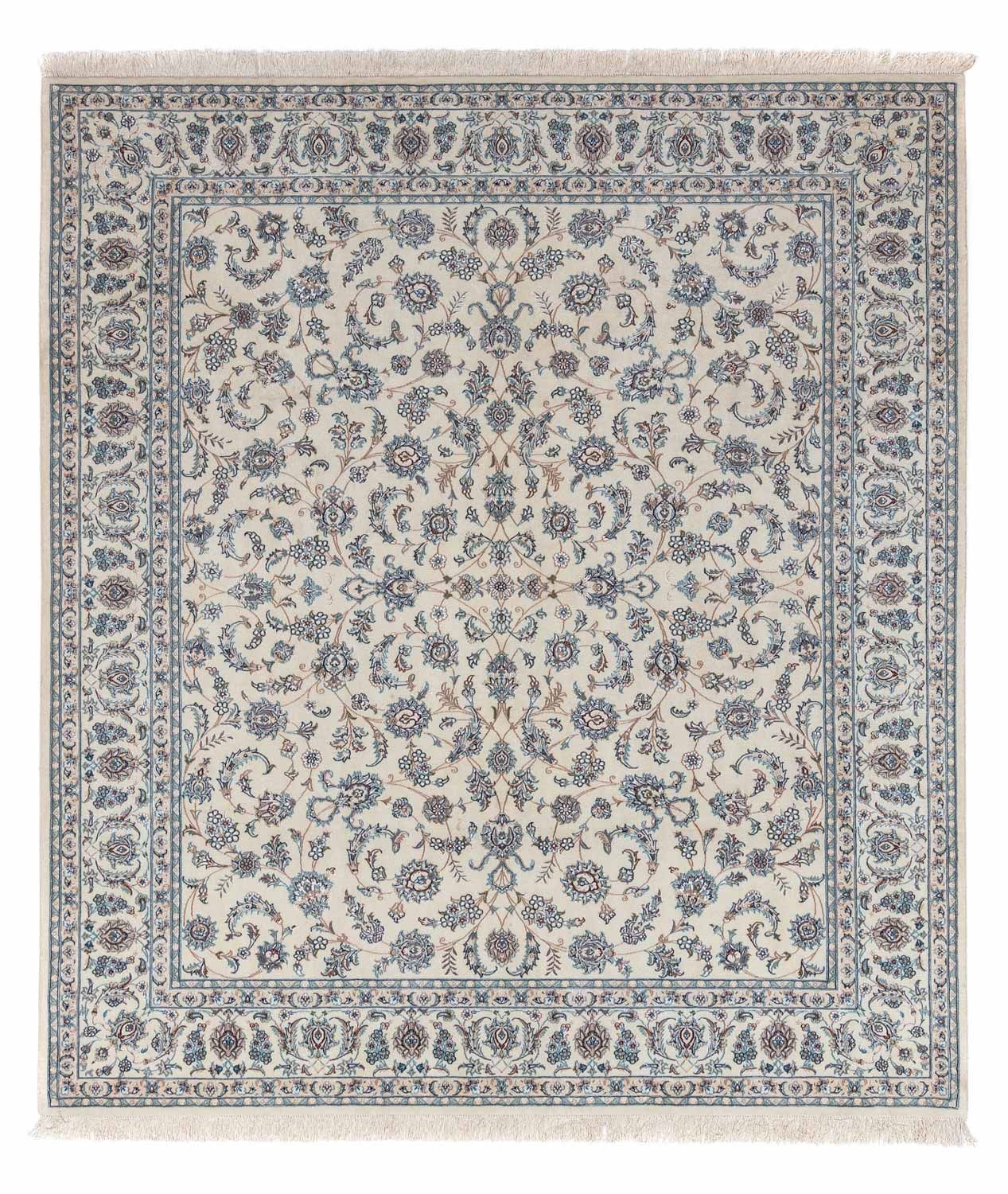 Perserteppich - Nain - Royal 300 x 250 cm - silber