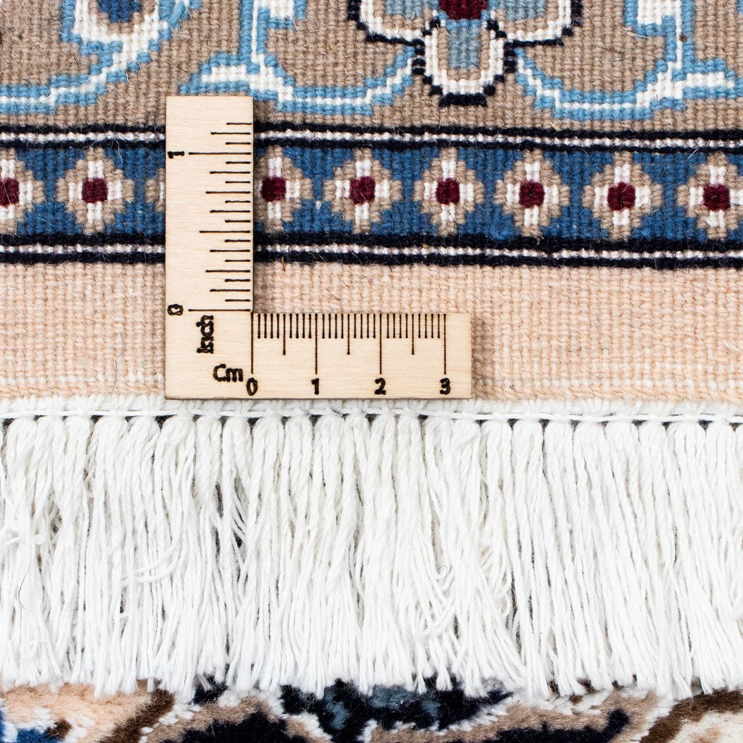 Perserteppich - Nain - Royal 305 x 201 cm - seeblau - Image 6