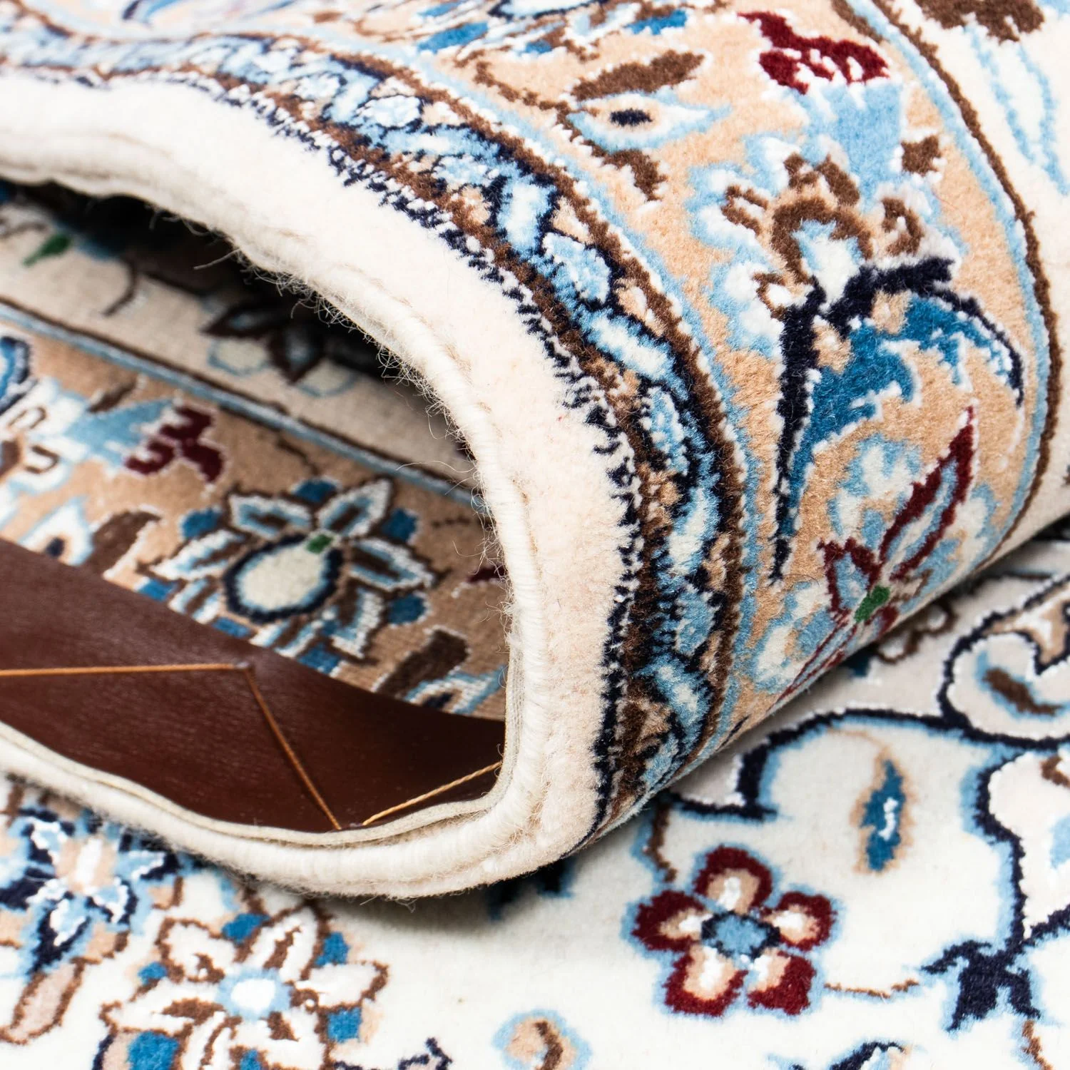 Perserteppich - Nain - Royal 307 x 200 cm - beige - Image 4