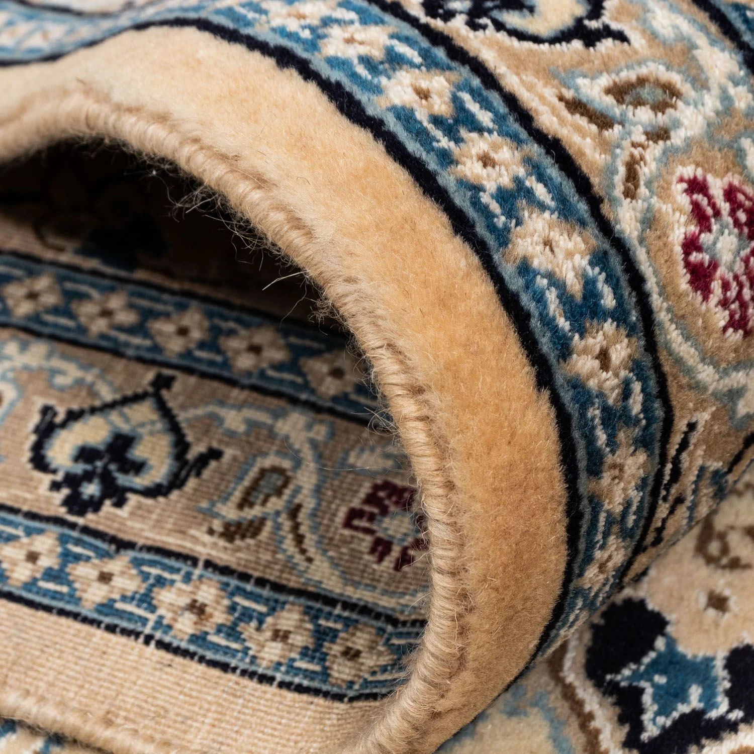 Perserteppich - Nain - Royal 344 x 245 cm - dunkelbeige - Image 4