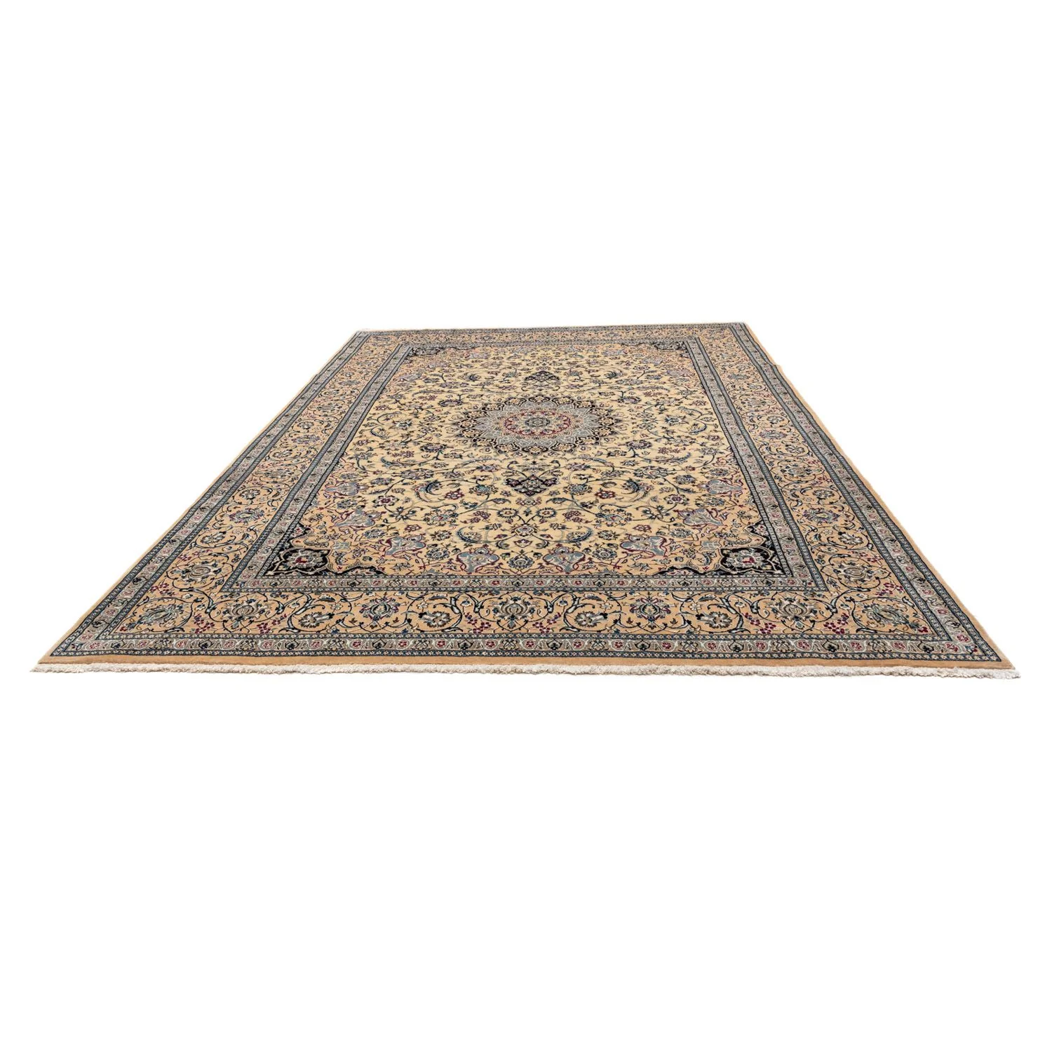 Perserteppich - Nain - Royal 344 x 245 cm - dunkelbeige - Image 5
