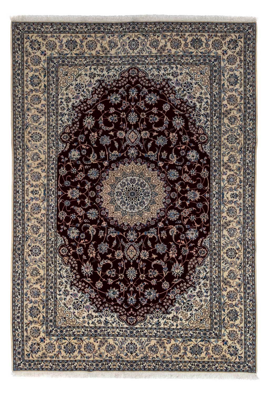 Perserteppich - Nain - Royal 348 x 248 cm - schwarz