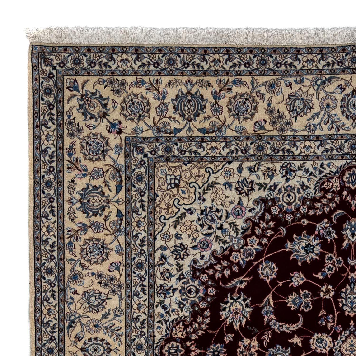 Perserteppich - Nain - Royal 348 x 248 cm - schwarz - Image 3