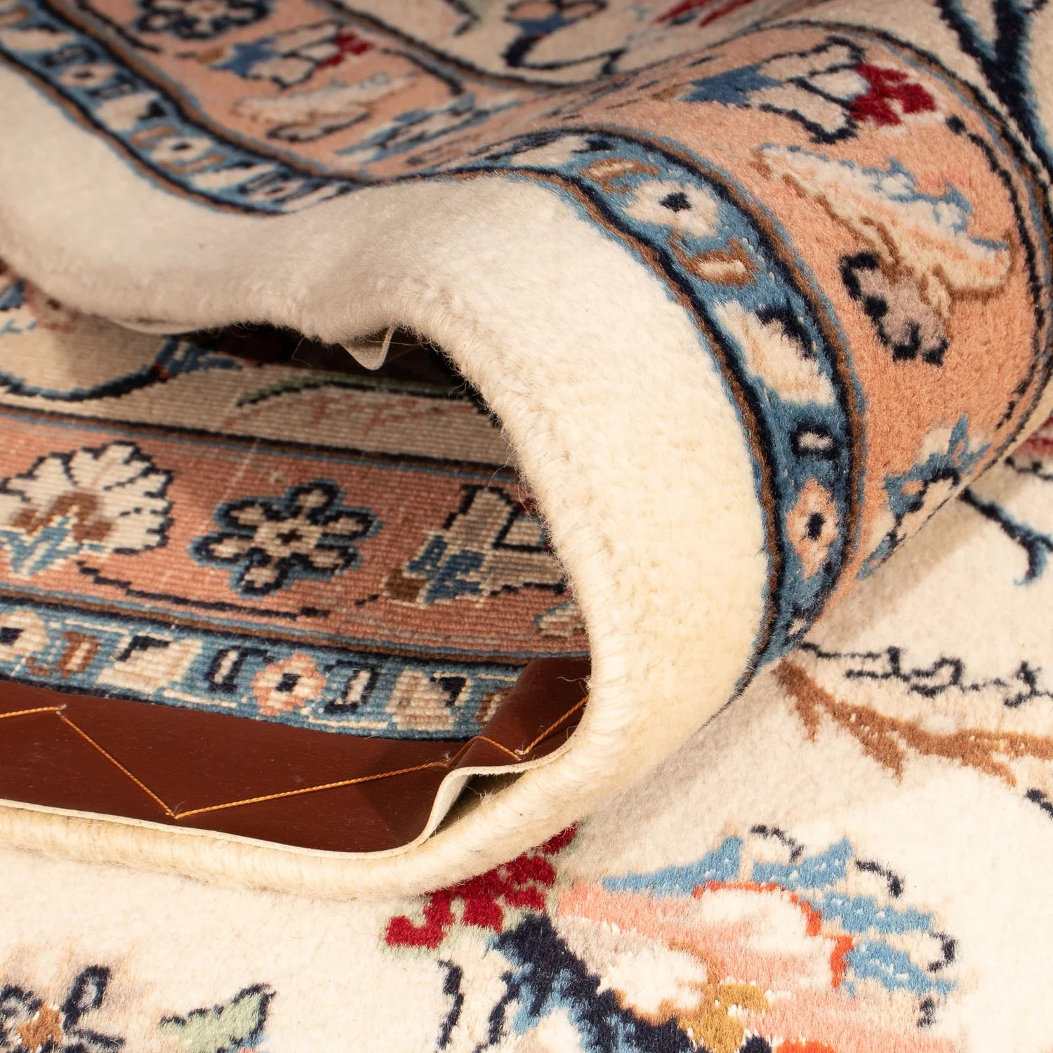 Perserteppich - Nain - Royal 350 x 250 cm - beige - Image 4