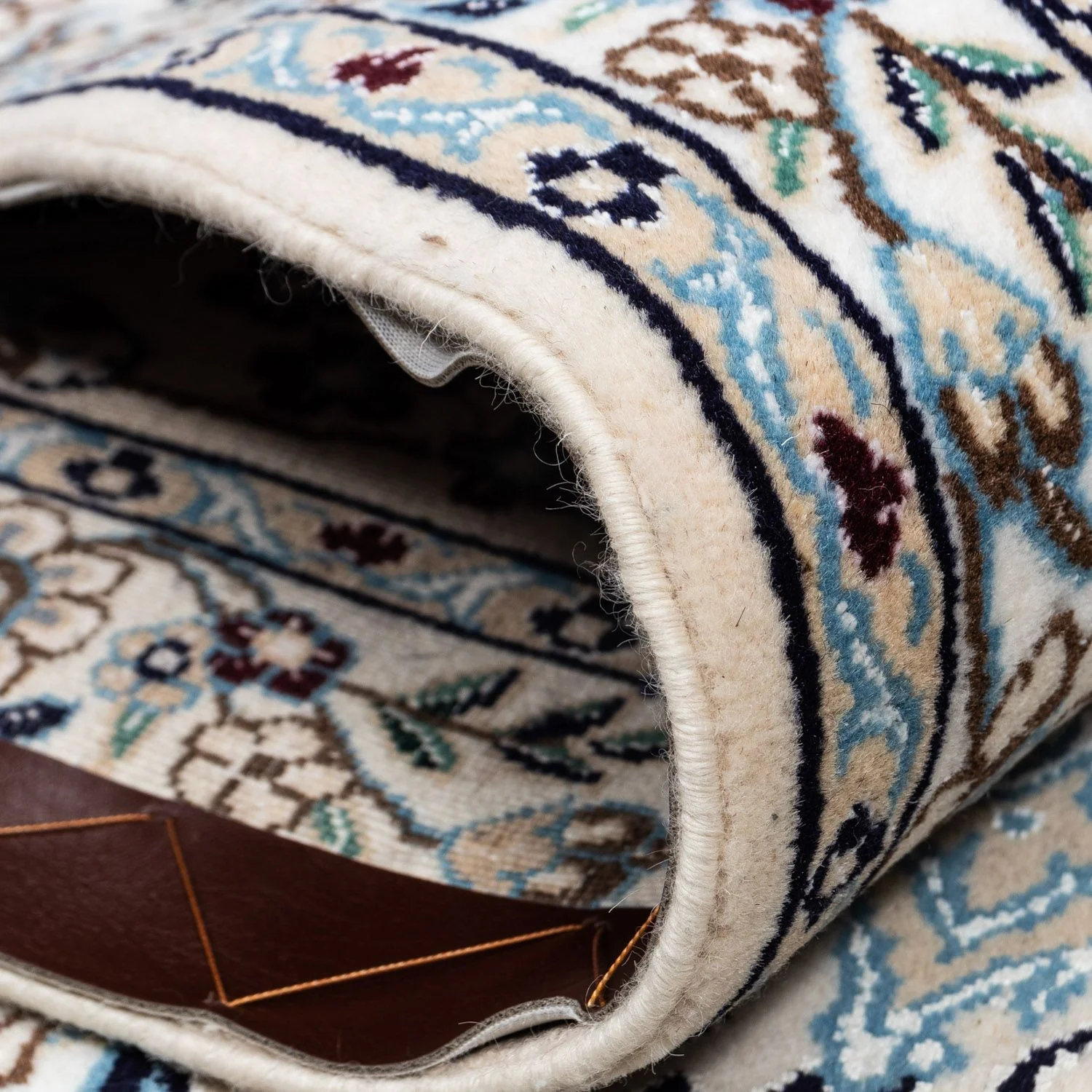 Perserteppich - Nain - Royal 352 x 243 cm - beige - Image 4