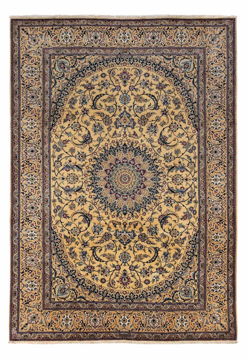 Perserteppich - Nain - Royal 353 x 255 cm - dunkelbeige