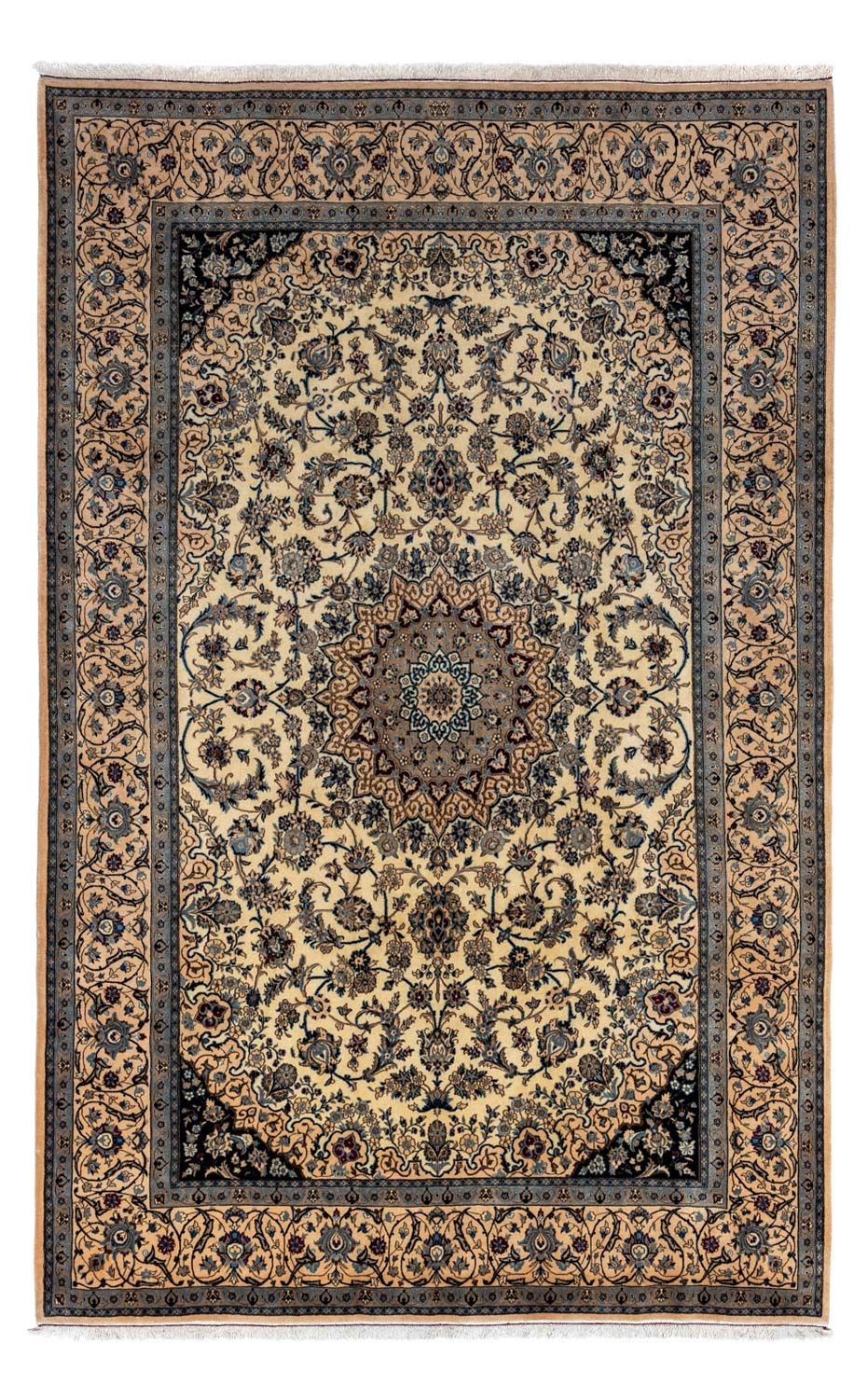 Perserteppich - Nain - Royal 358 x 248 cm - beige