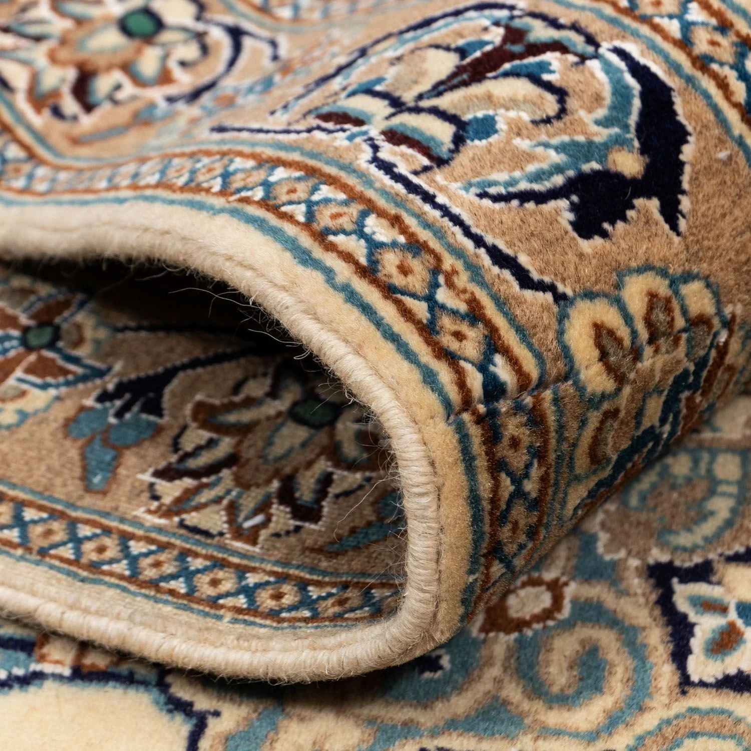Perserteppich - Nain - Royal 362 x 243 cm - dunkelbeige - Image 4