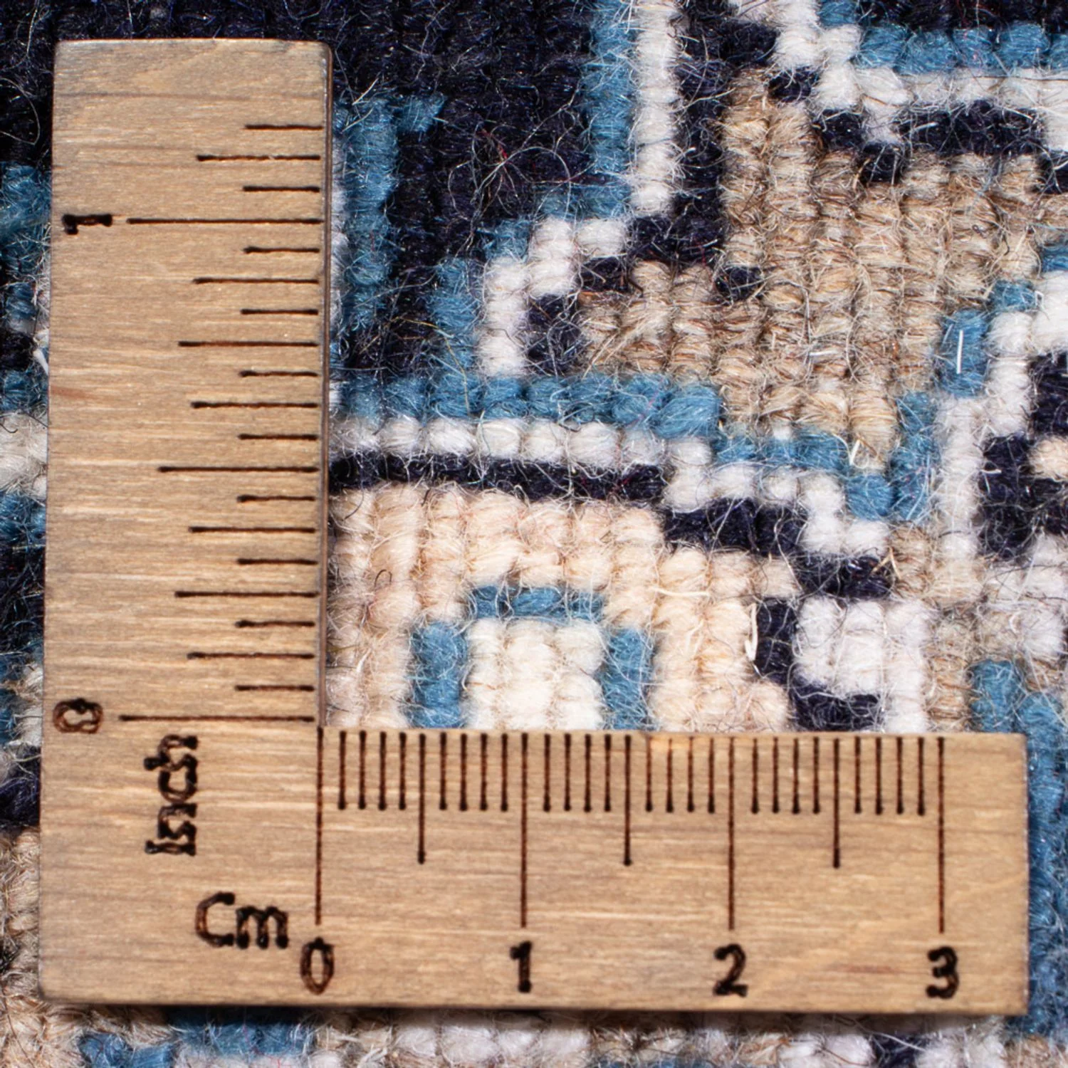 Perserteppich - Nain - Royal - 60 x 40 cm - dunkelblau - Image 5