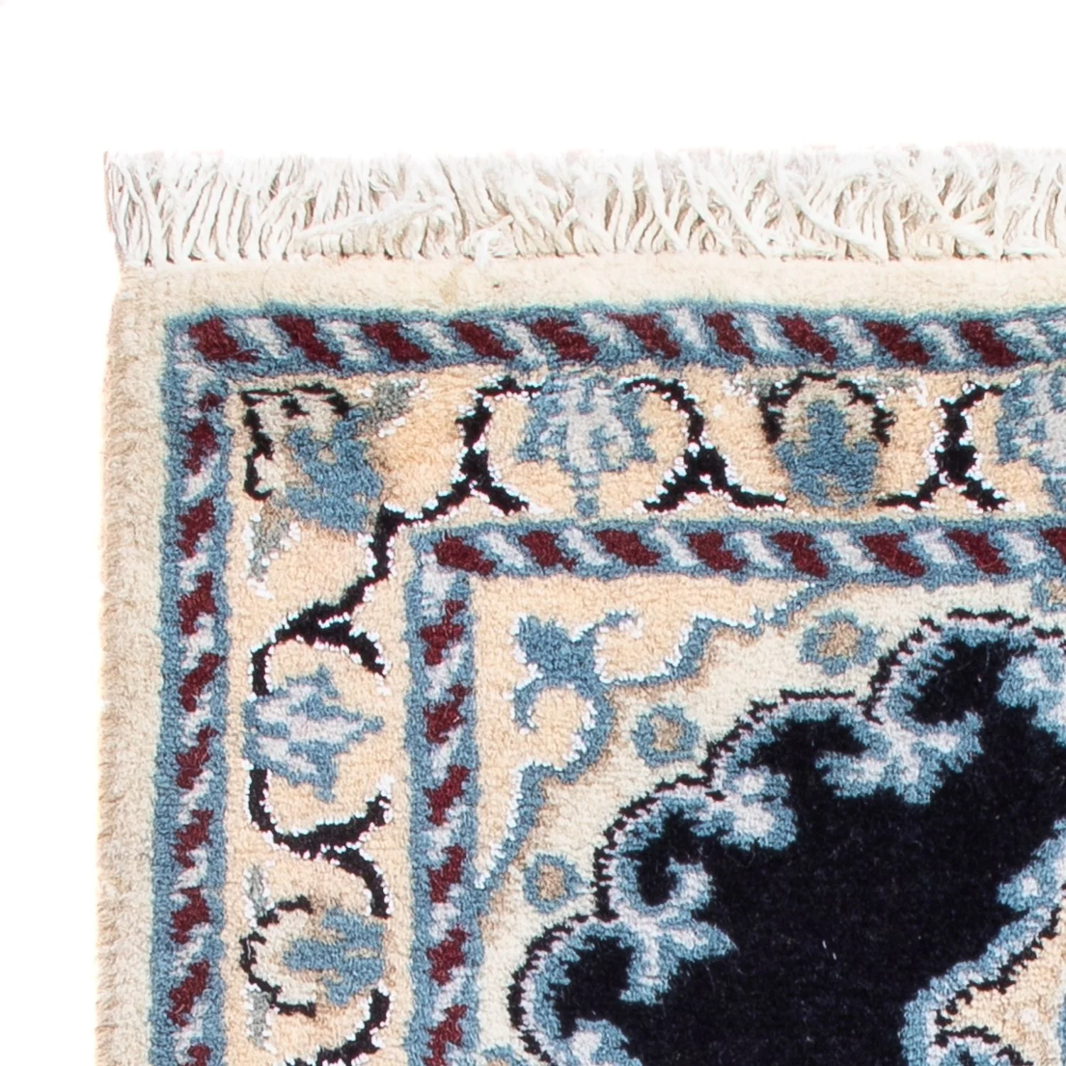Perserteppich - Nain - Royal - 60 x 40 cm - dunkelblau - Image 3